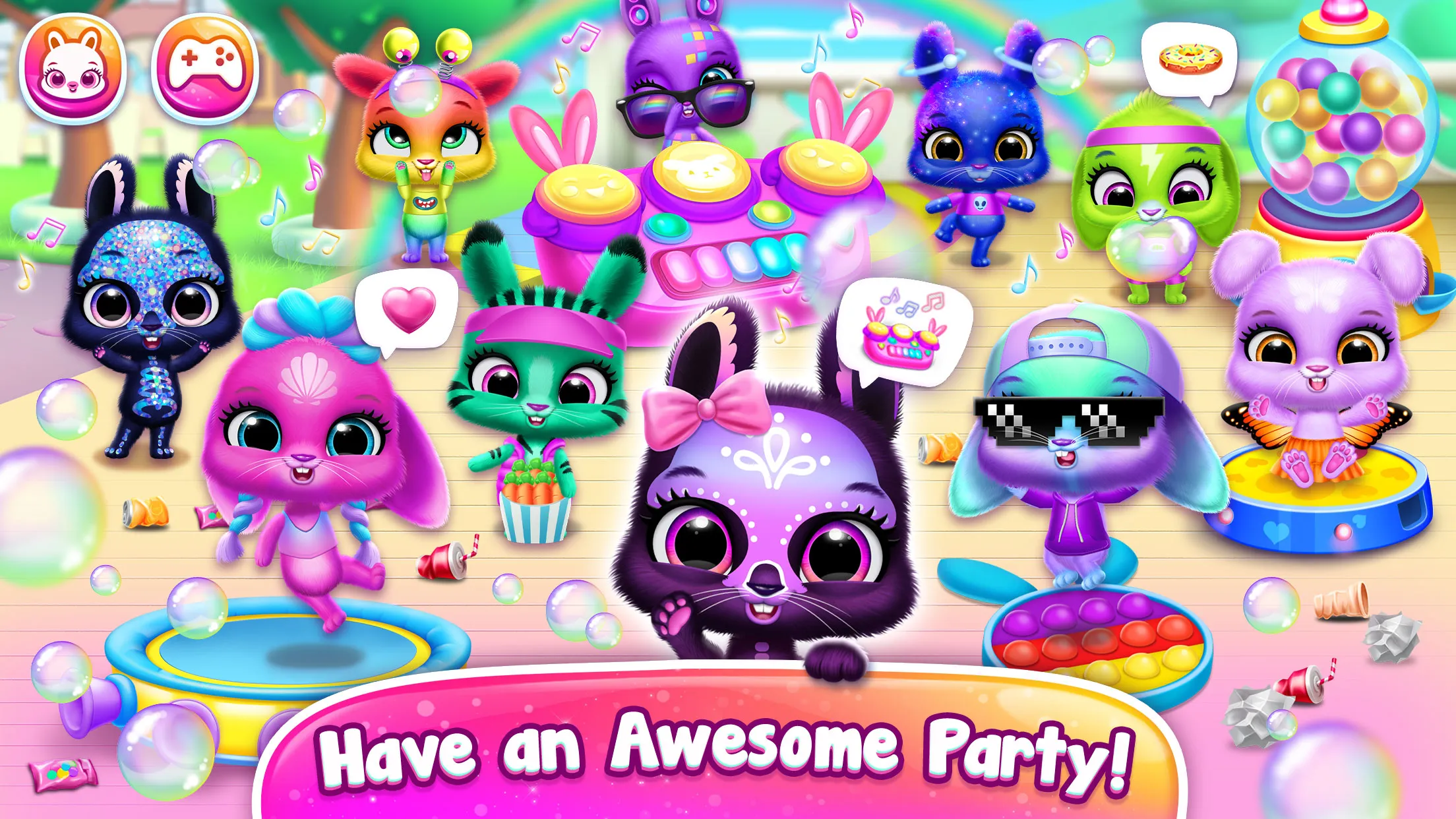 Bunnsies - Happy Pet World | Indus Appstore | Screenshot