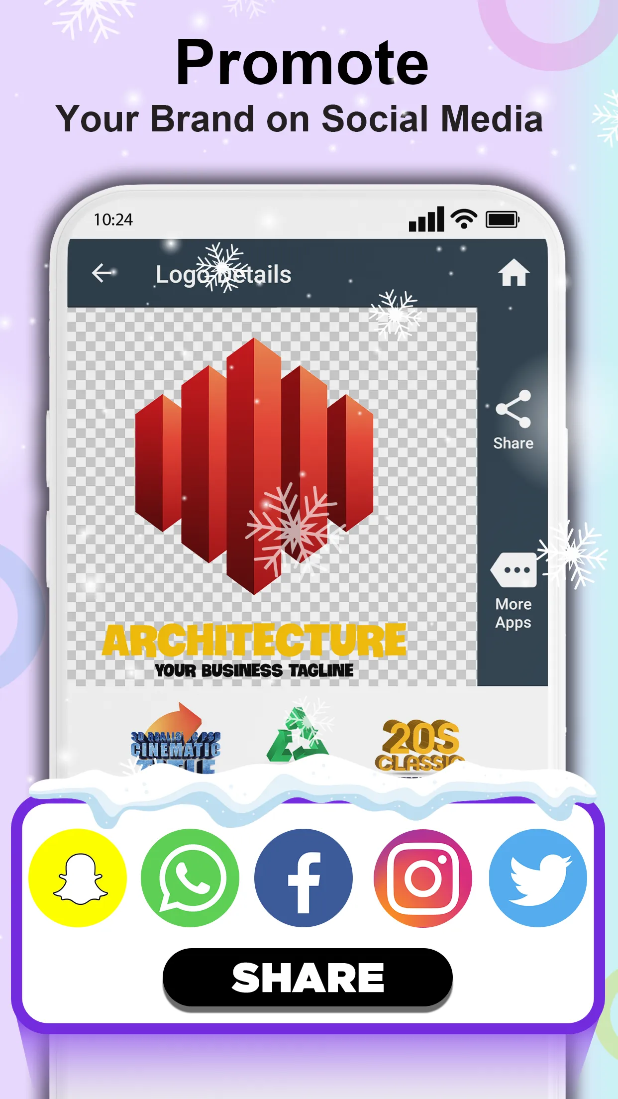 3D Logo Maker and Logo Creator | Indus Appstore | Screenshot