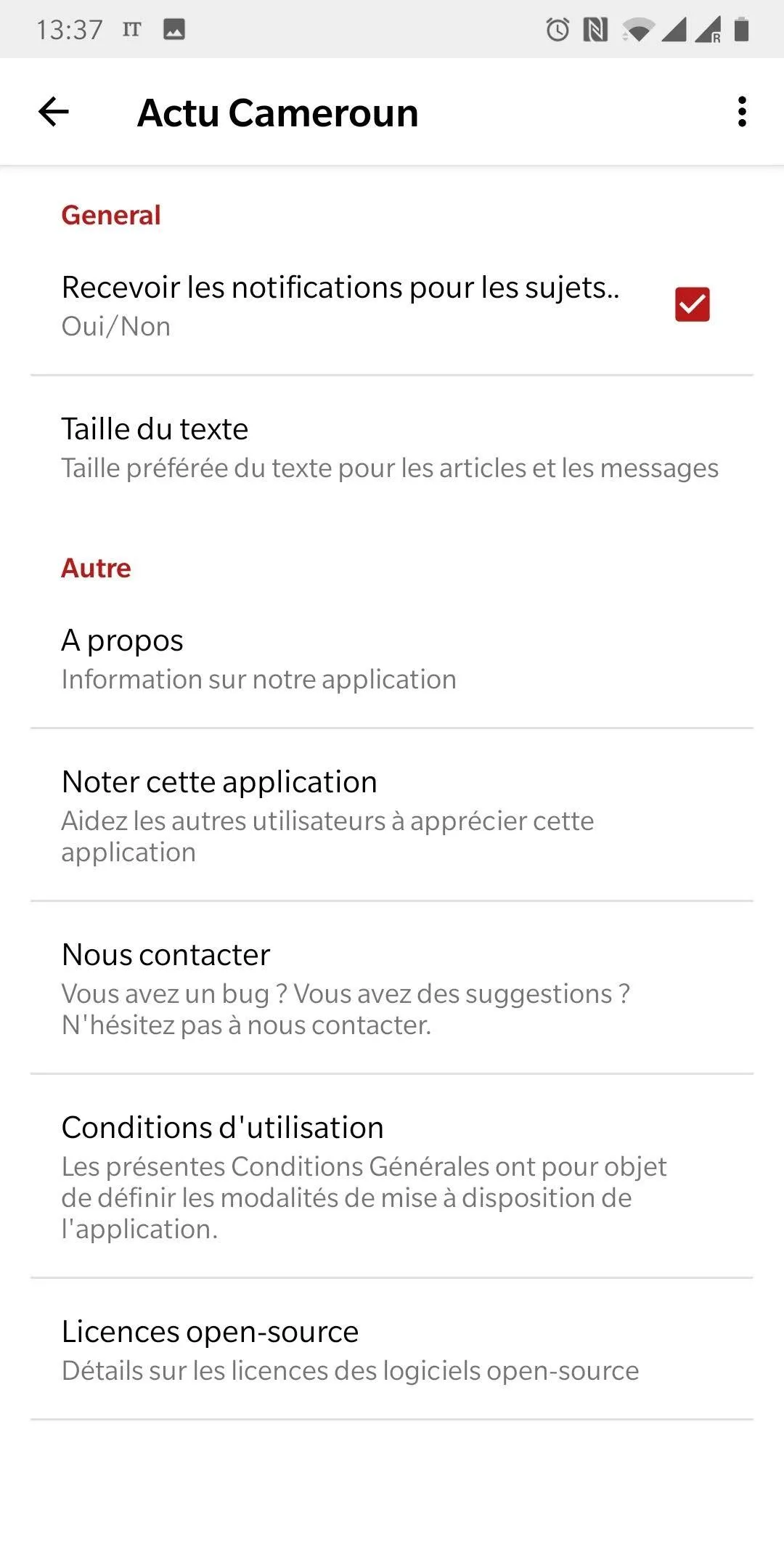 Actu Cameroun  – Latest News | Indus Appstore | Screenshot