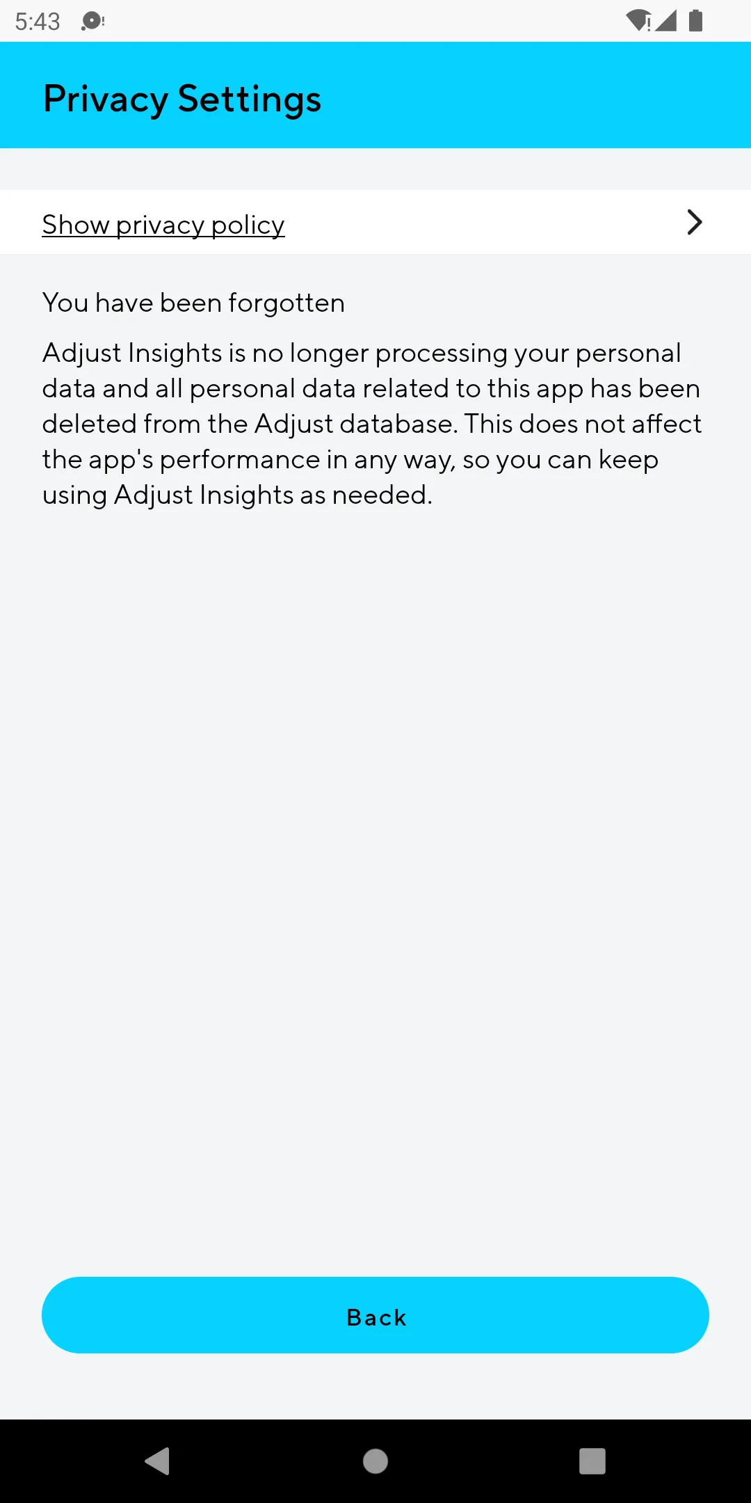 adjust Insights | Indus Appstore | Screenshot