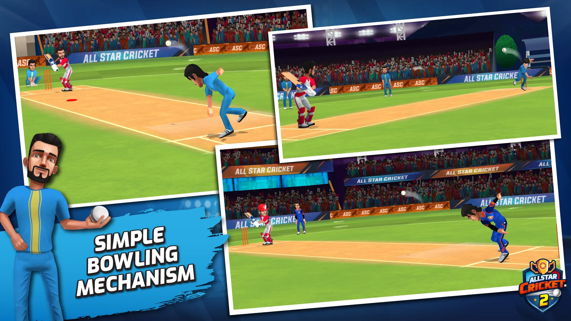 All Star Cricket 2 | Indus Appstore | Screenshot