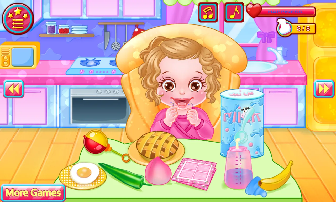 Baby Caring Games with Anna | Indus Appstore | Screenshot