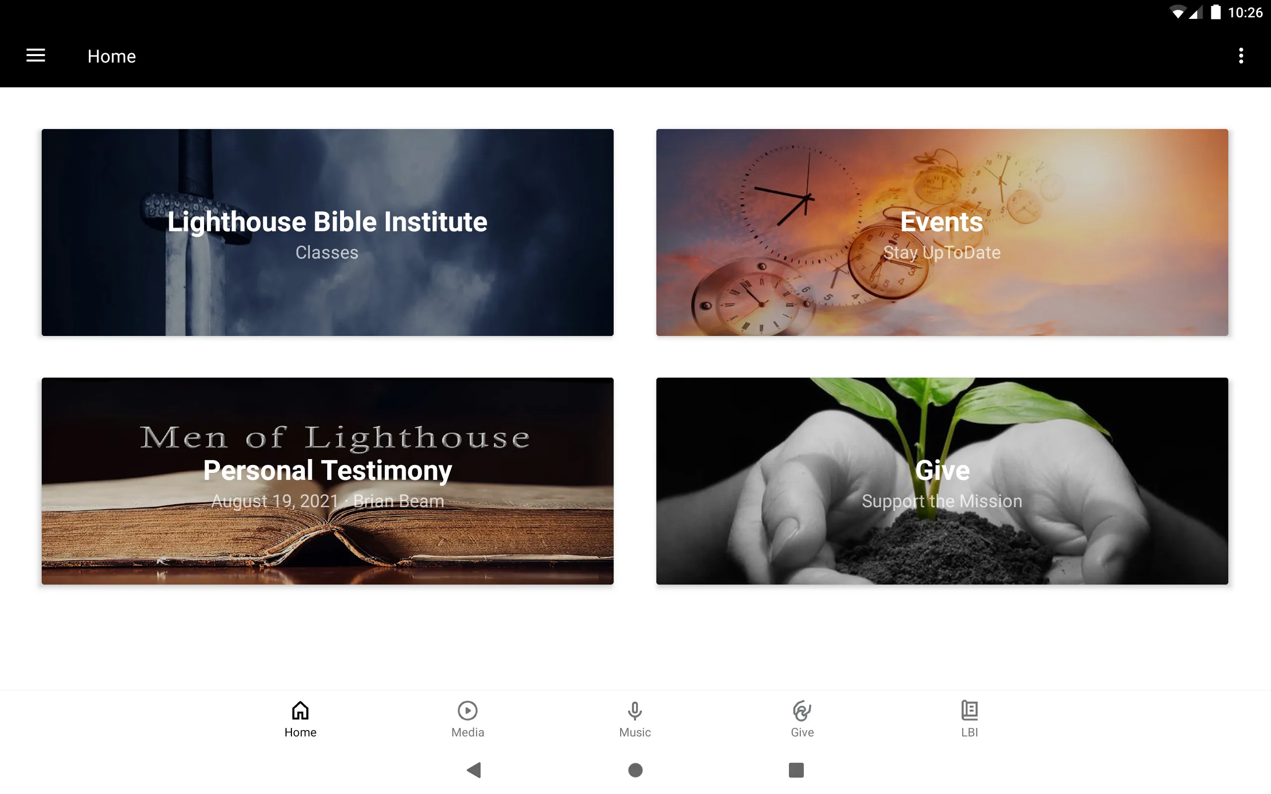 Lighthouse Baptist Church LP | Indus Appstore | Screenshot