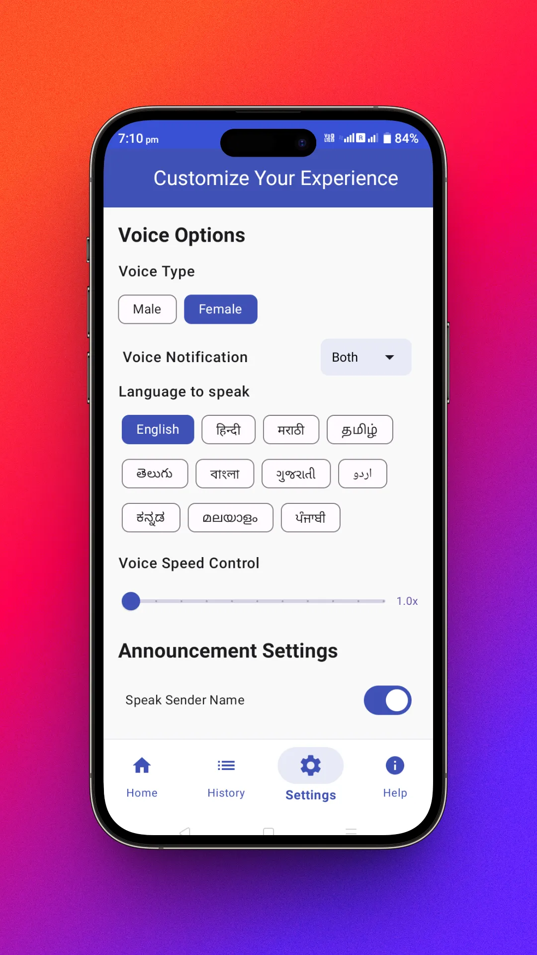 UPI Vaani: Soundbox Alert | Indus Appstore | Screenshot
