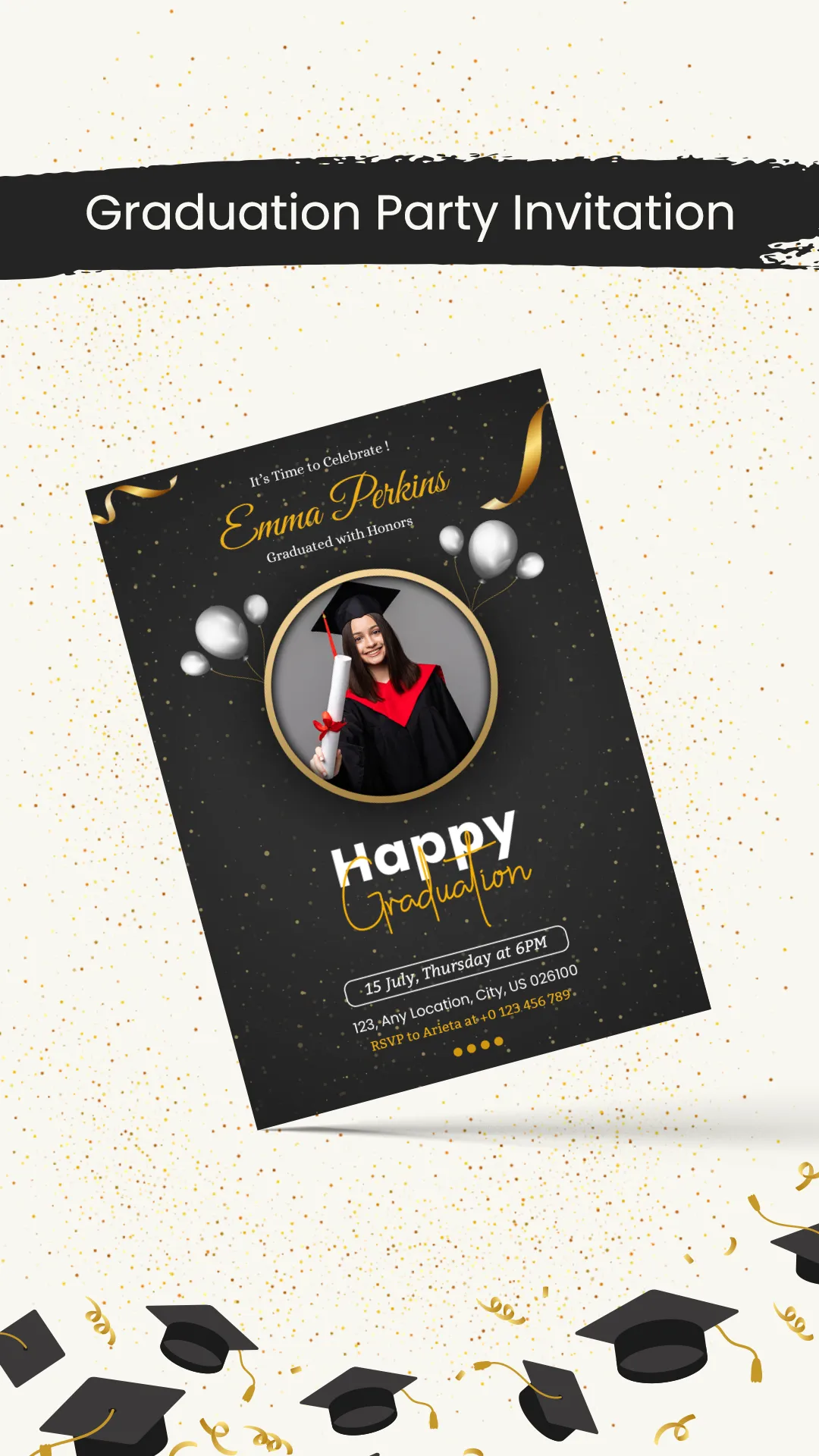 Invitation Card Maker & Design | Indus Appstore | Screenshot