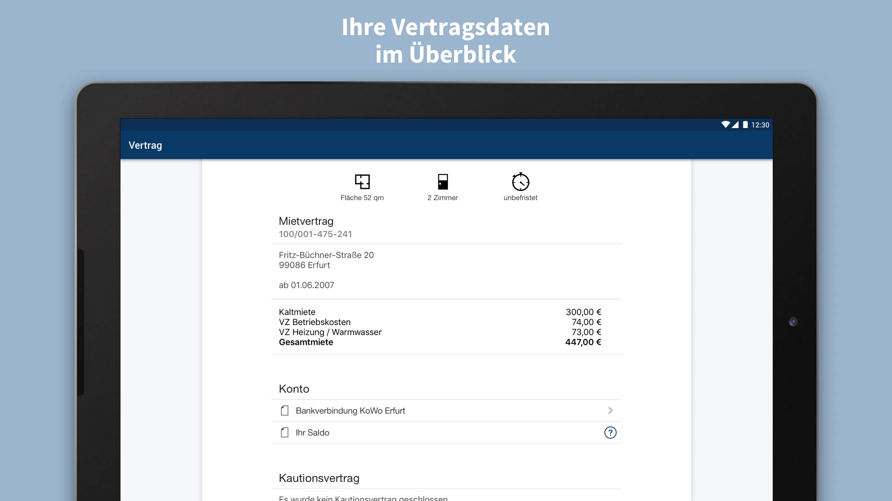 KoWo Erfurt | Indus Appstore | Screenshot