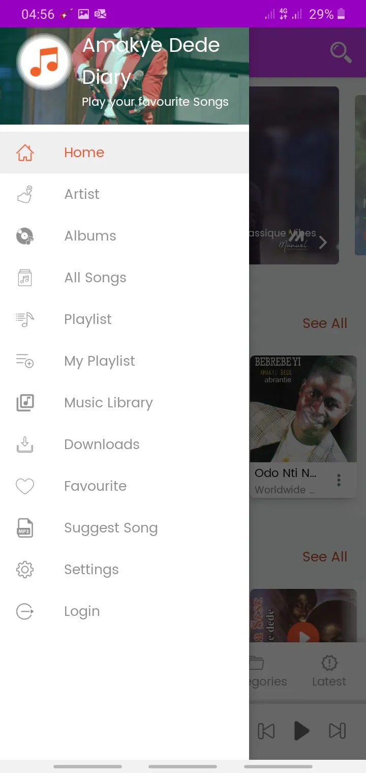 Amakye Dede Music Offline, All | Indus Appstore | Screenshot