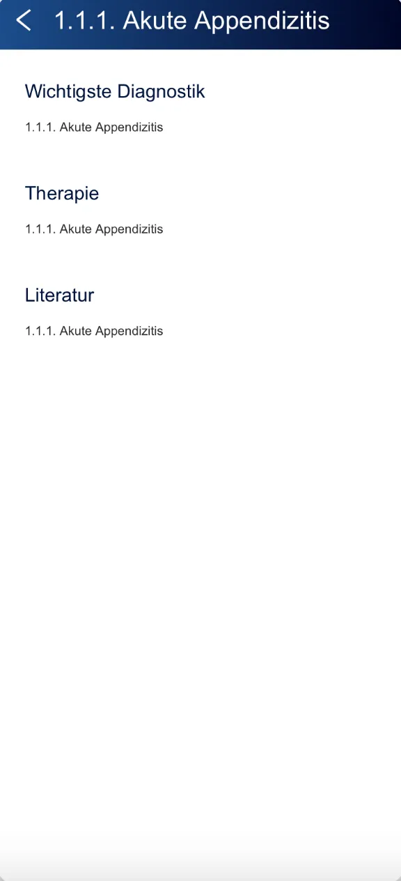 Antiinfektiva Leitfaden | Indus Appstore | Screenshot