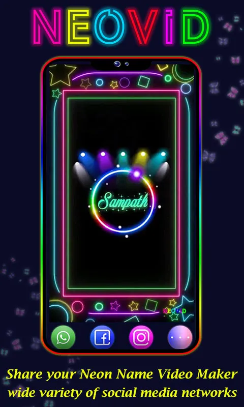 Name Video Maker - text art | Indus Appstore | Screenshot