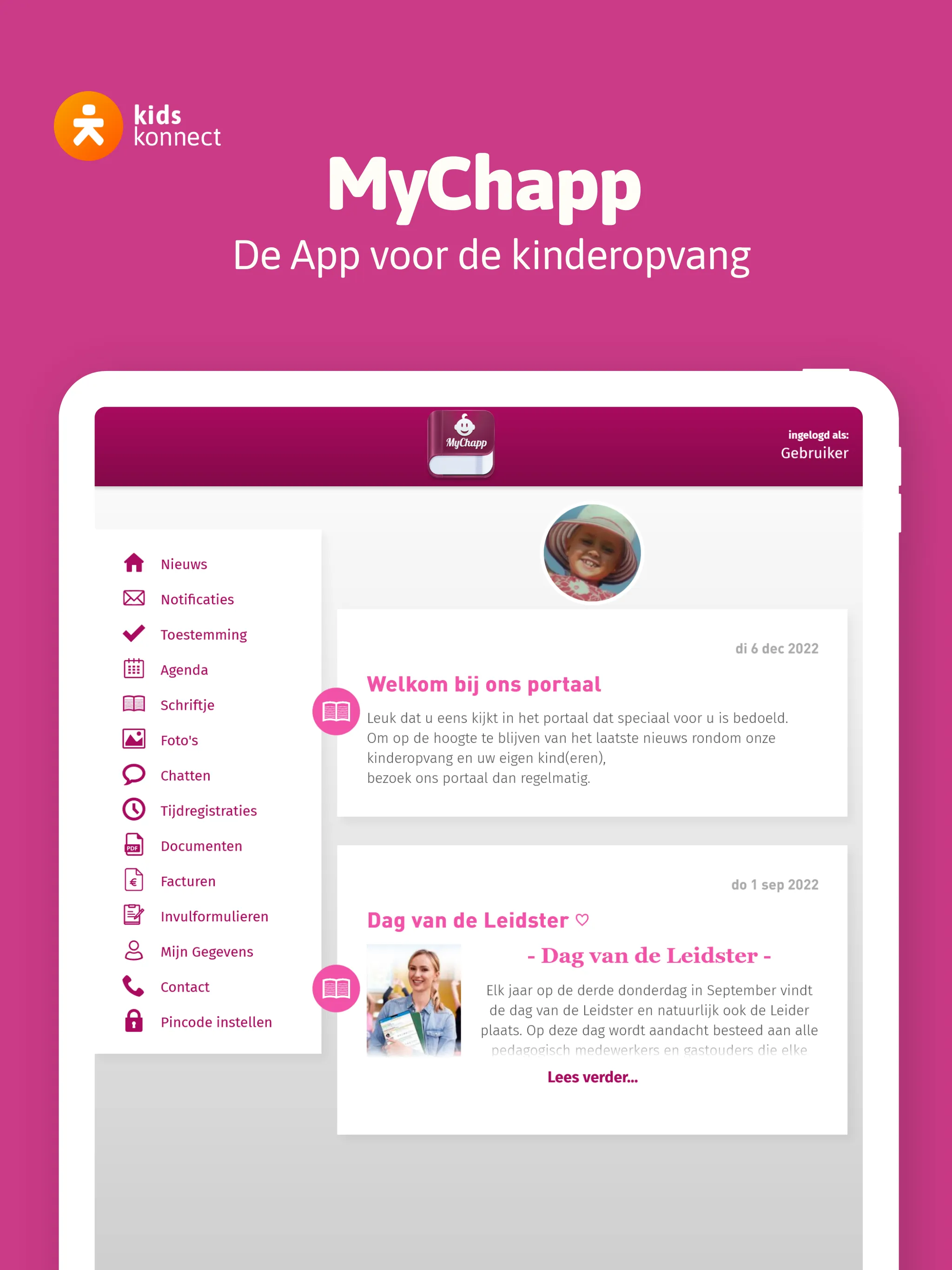 MyChapp Kinderopvang | Indus Appstore | Screenshot