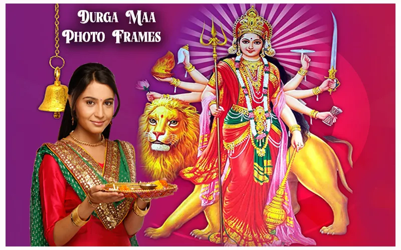 Durga Maa Photo Frames | Indus Appstore | Screenshot