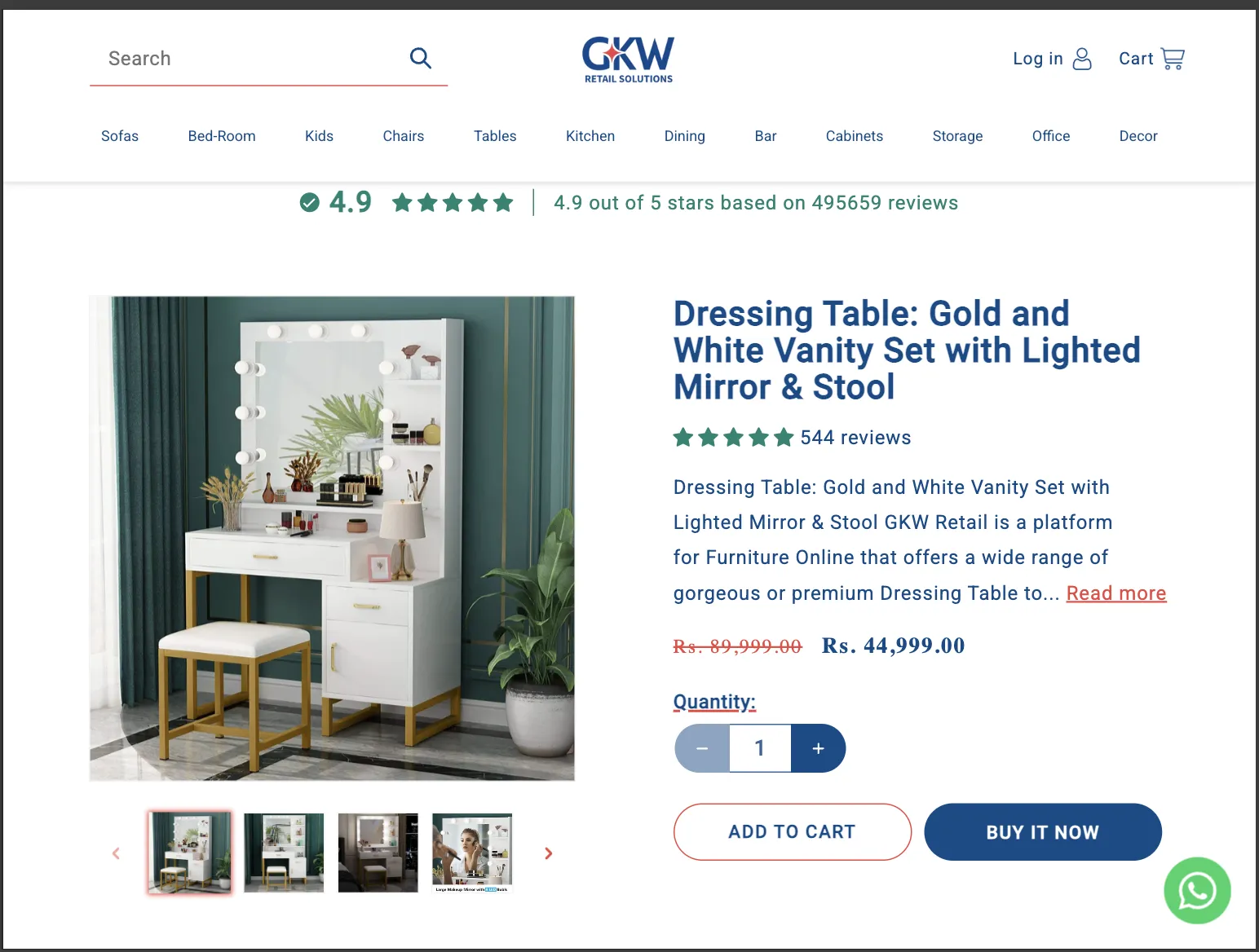 Studio GKW-Furniture Online | Indus Appstore | Screenshot