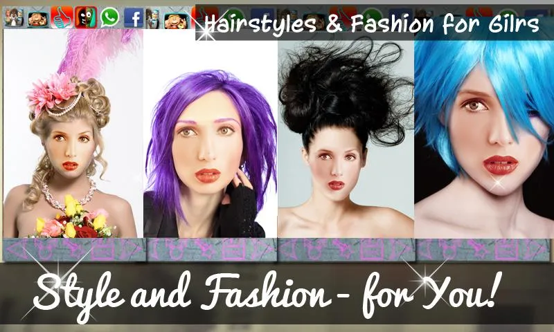 Hairstyles & Fashion for Girls | Indus Appstore | Screenshot