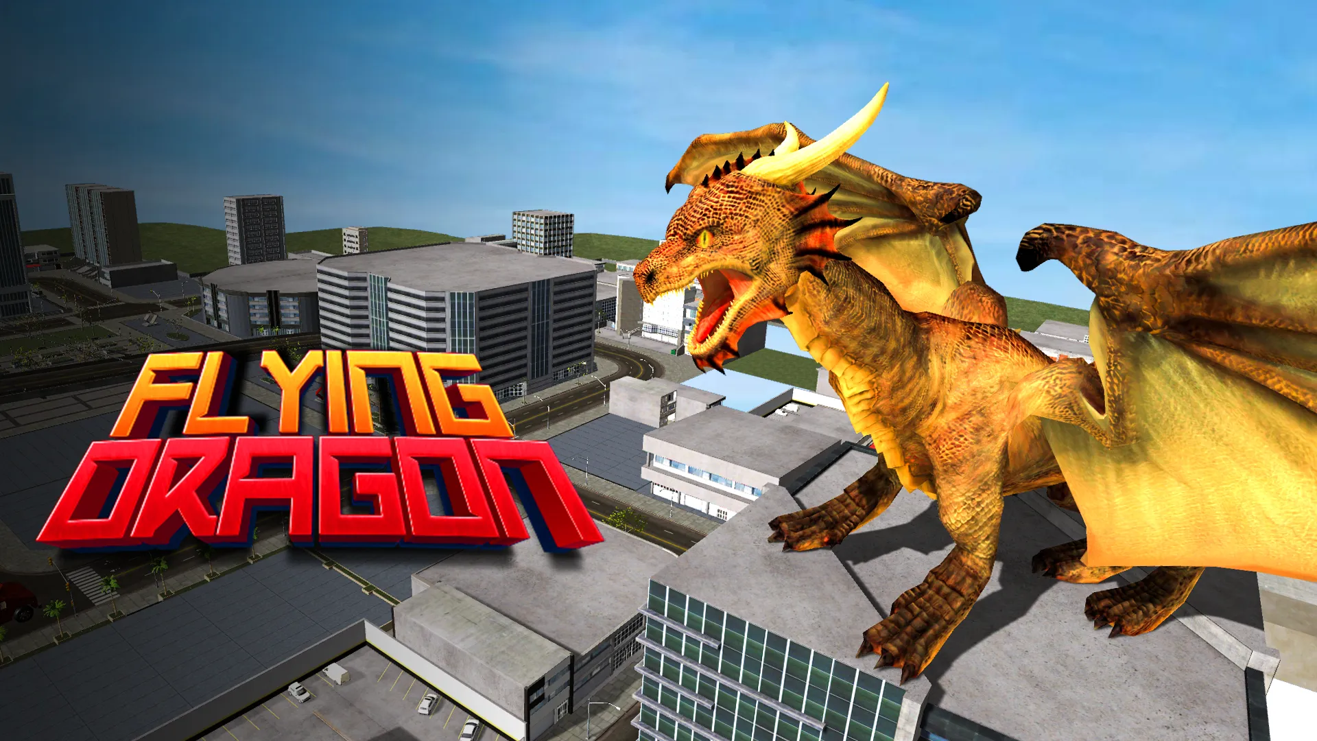 US Flying Dragon City Attack | Indus Appstore | Screenshot