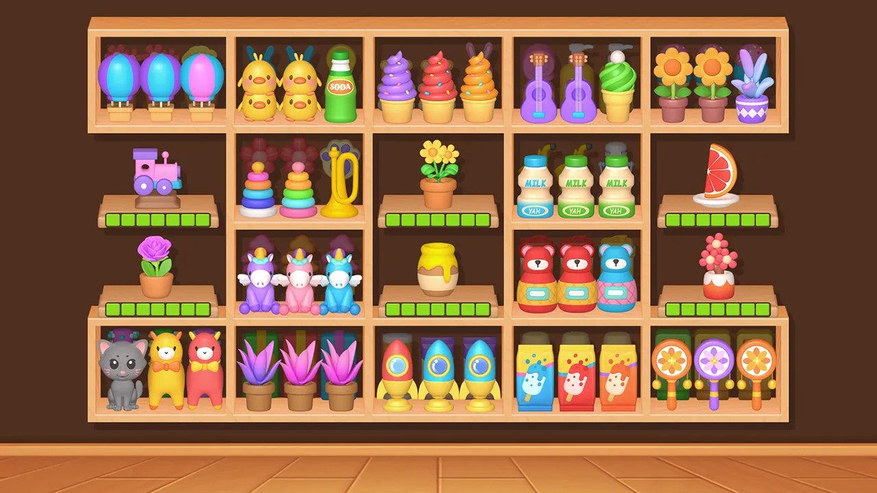 Sort Fever:3D Goods Match | Indus Appstore | Screenshot