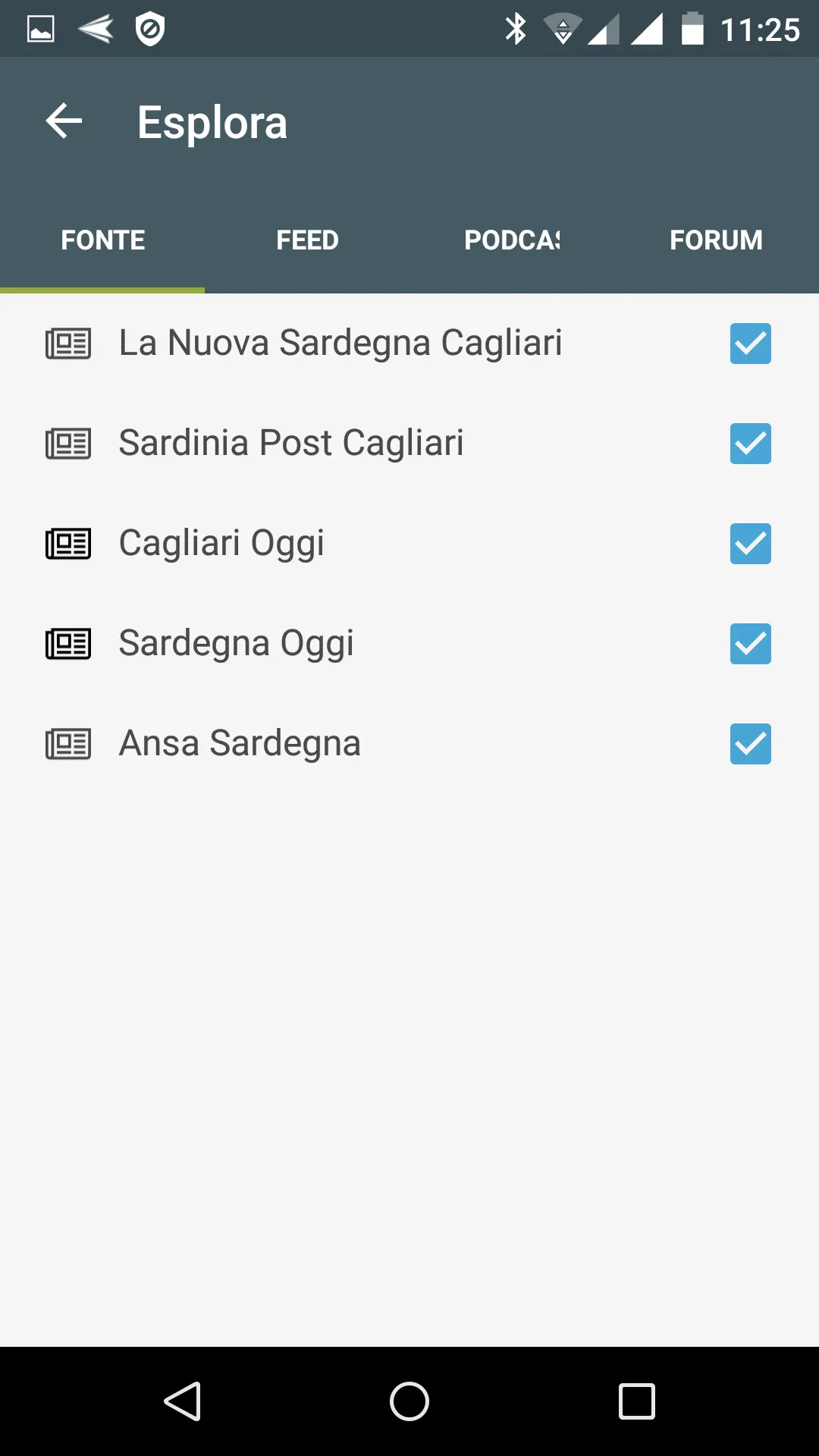 Cagliari notizie locali | Indus Appstore | Screenshot