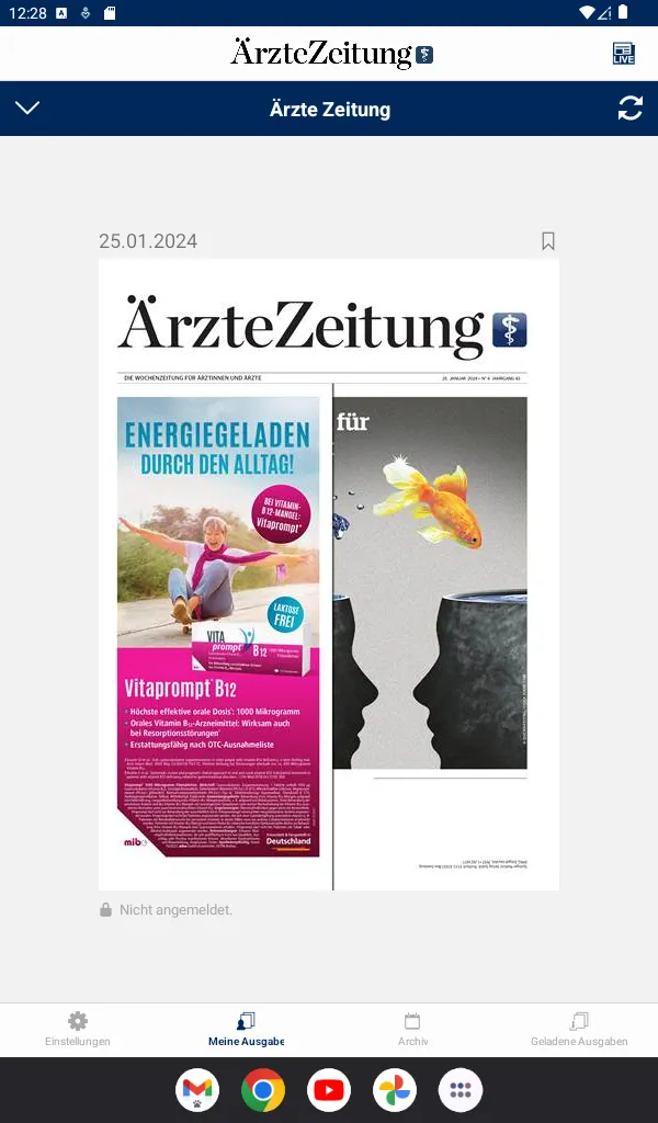 Ärzte Zeitung digital | Indus Appstore | Screenshot