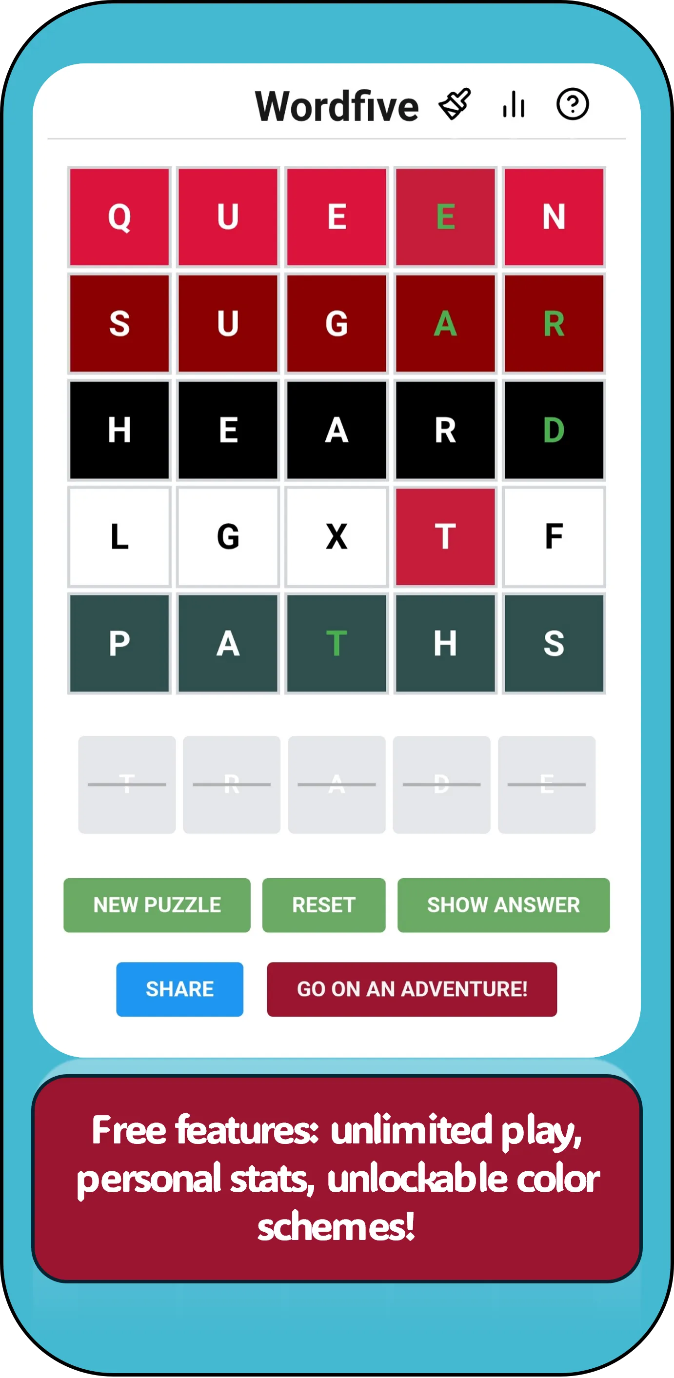 Wordfive: Word Search + Sudoku | Indus Appstore | Screenshot