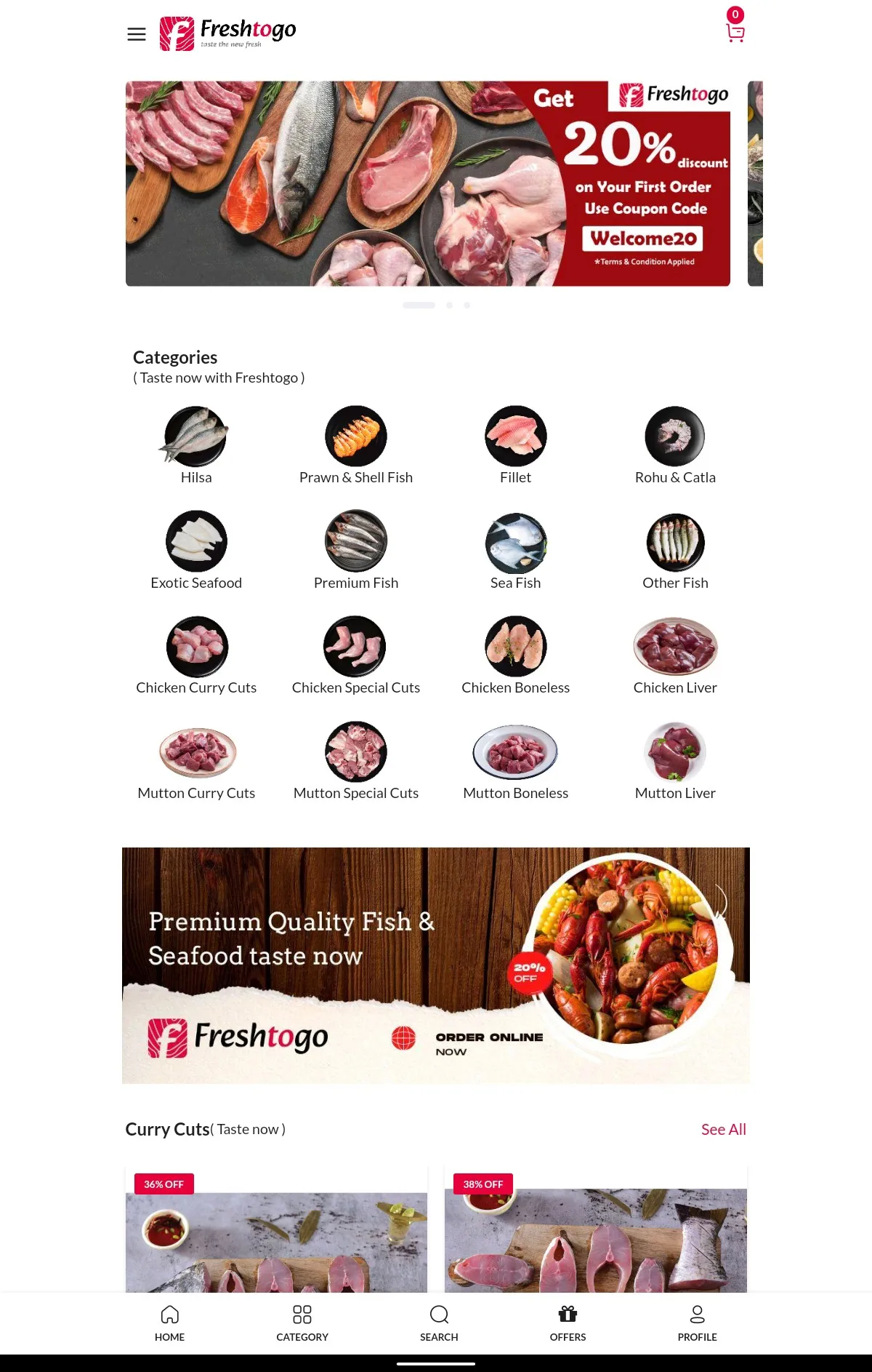 Freshtogo - Fish & Meat | Indus Appstore | Screenshot