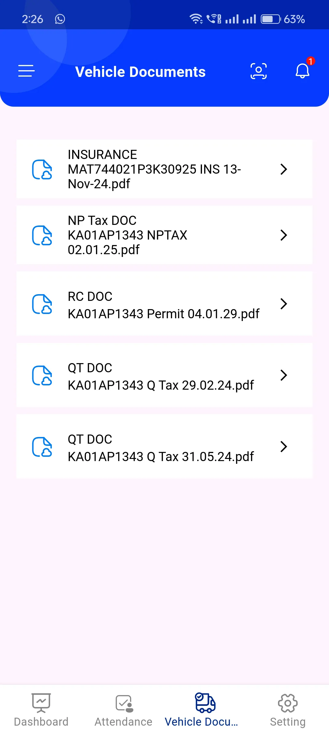 NTC Driver App | Indus Appstore | Screenshot