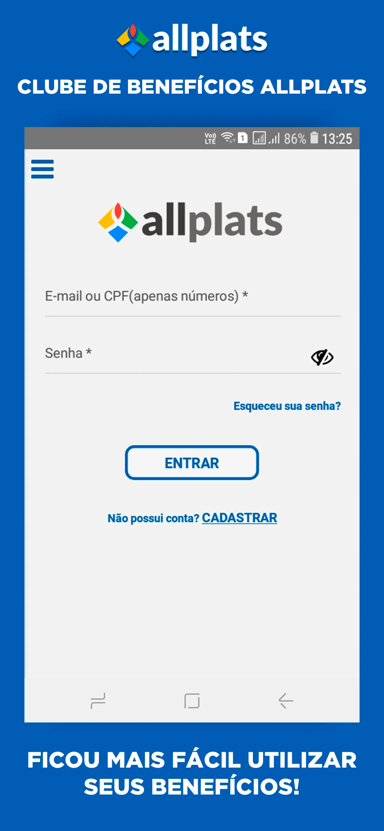 Clube de Benefícios Allplats | Indus Appstore | Screenshot