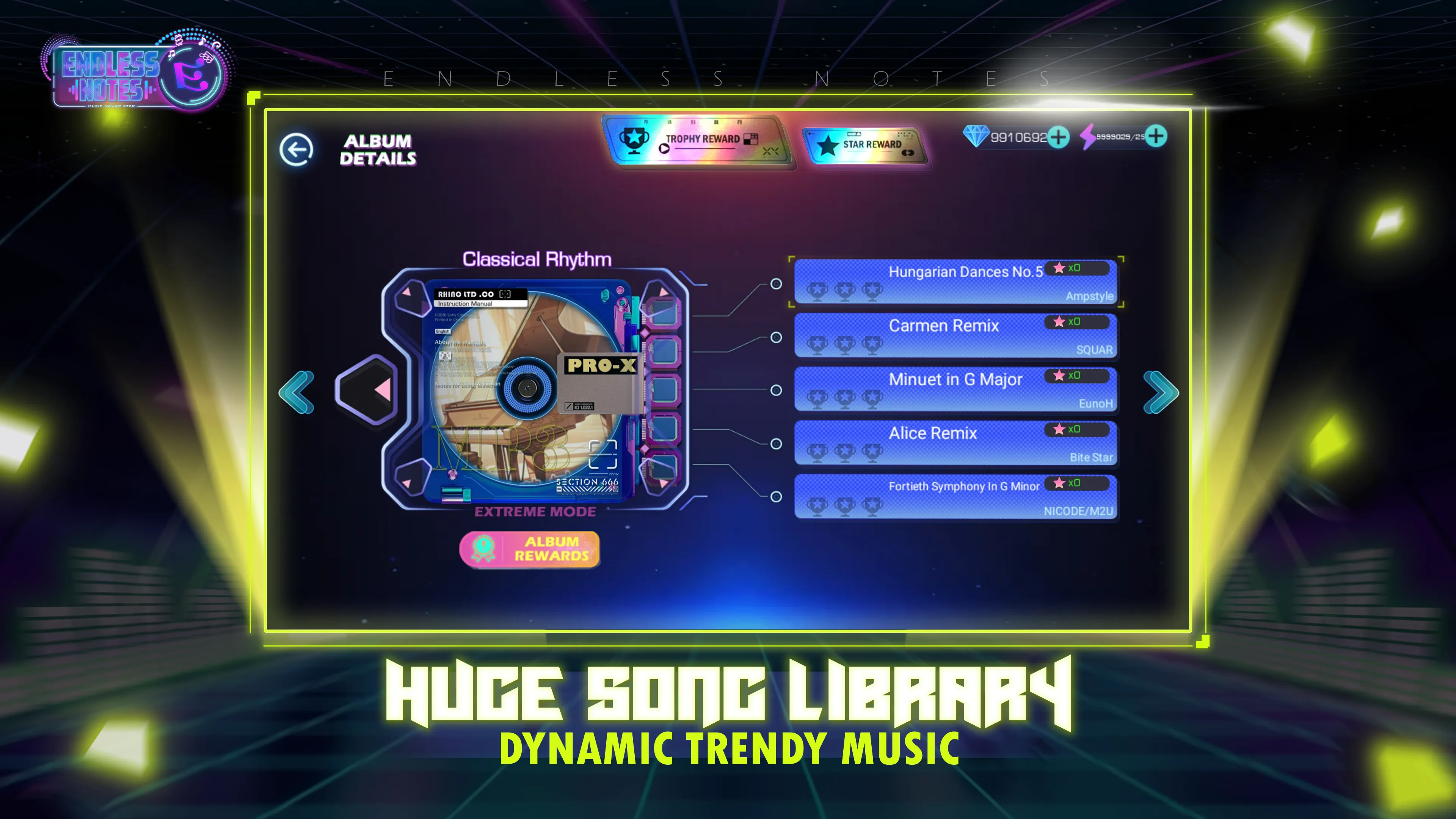 Endless Notes - Rhythm Master | Indus Appstore | Screenshot