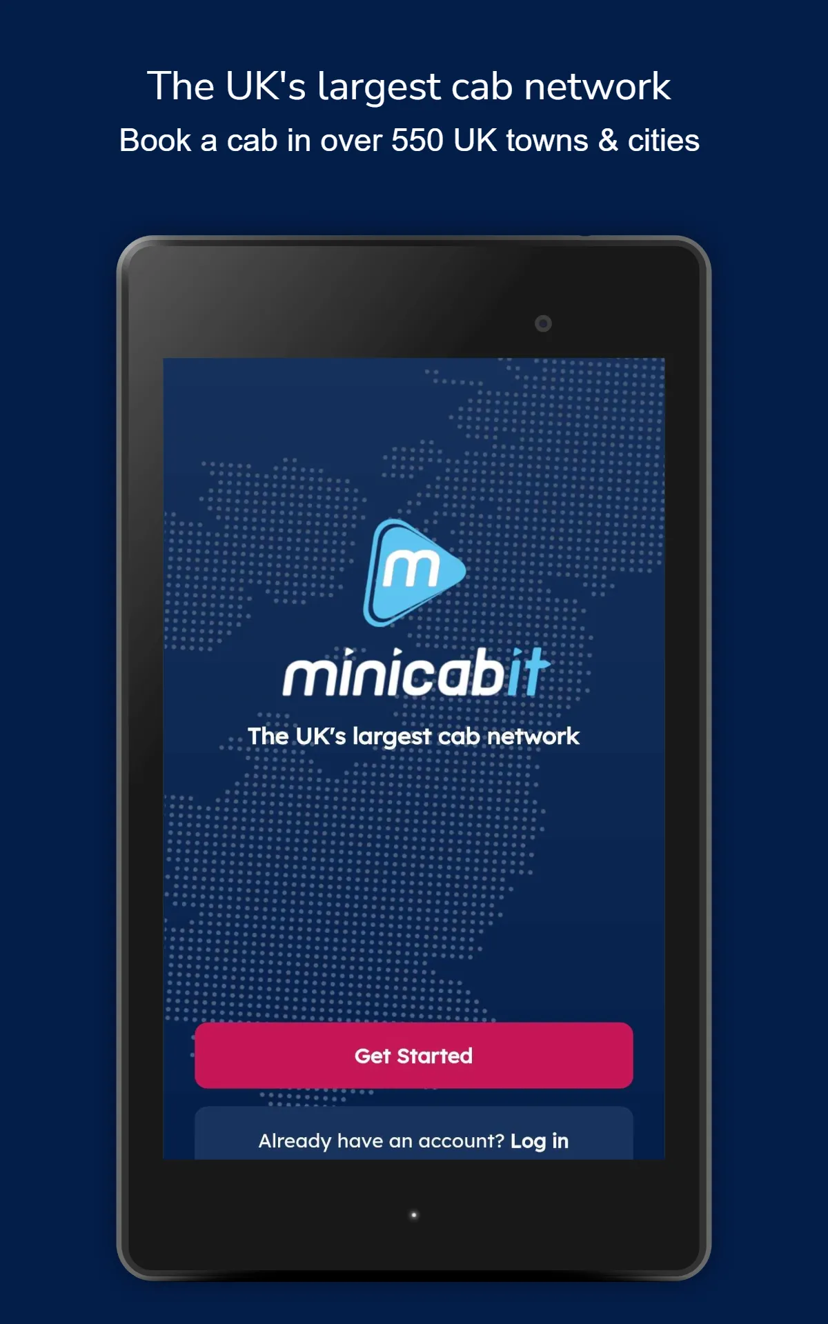 minicabit: UK Taxi & Transfers | Indus Appstore | Screenshot