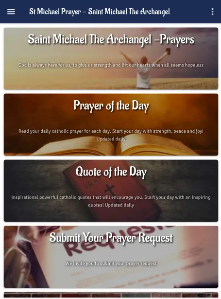 St Michael Prayer -Saint | Indus Appstore | Screenshot