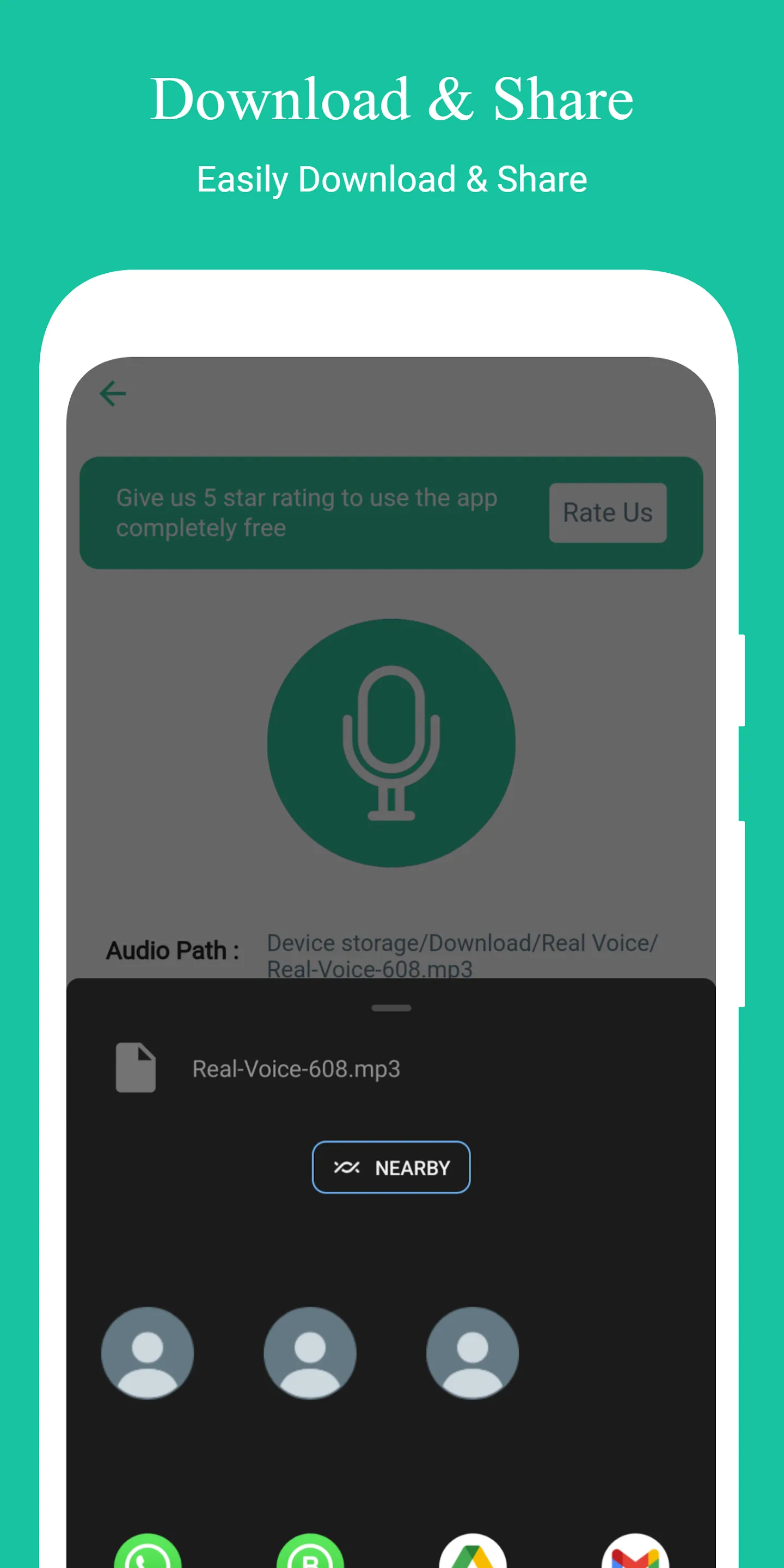 Real Voice Text to Speech | Indus Appstore | Screenshot