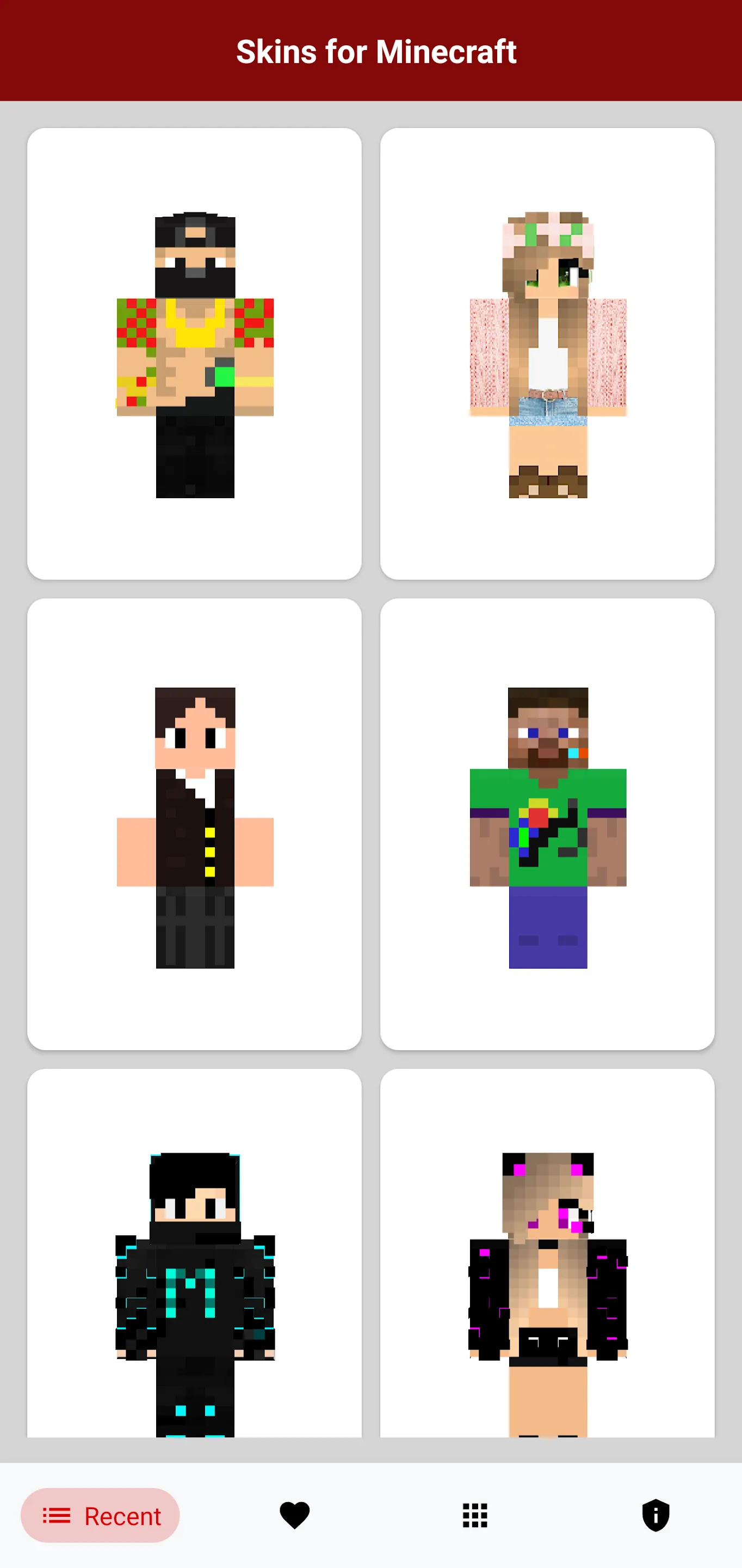 Youtubers Skins for Minecraft | Indus Appstore | Screenshot