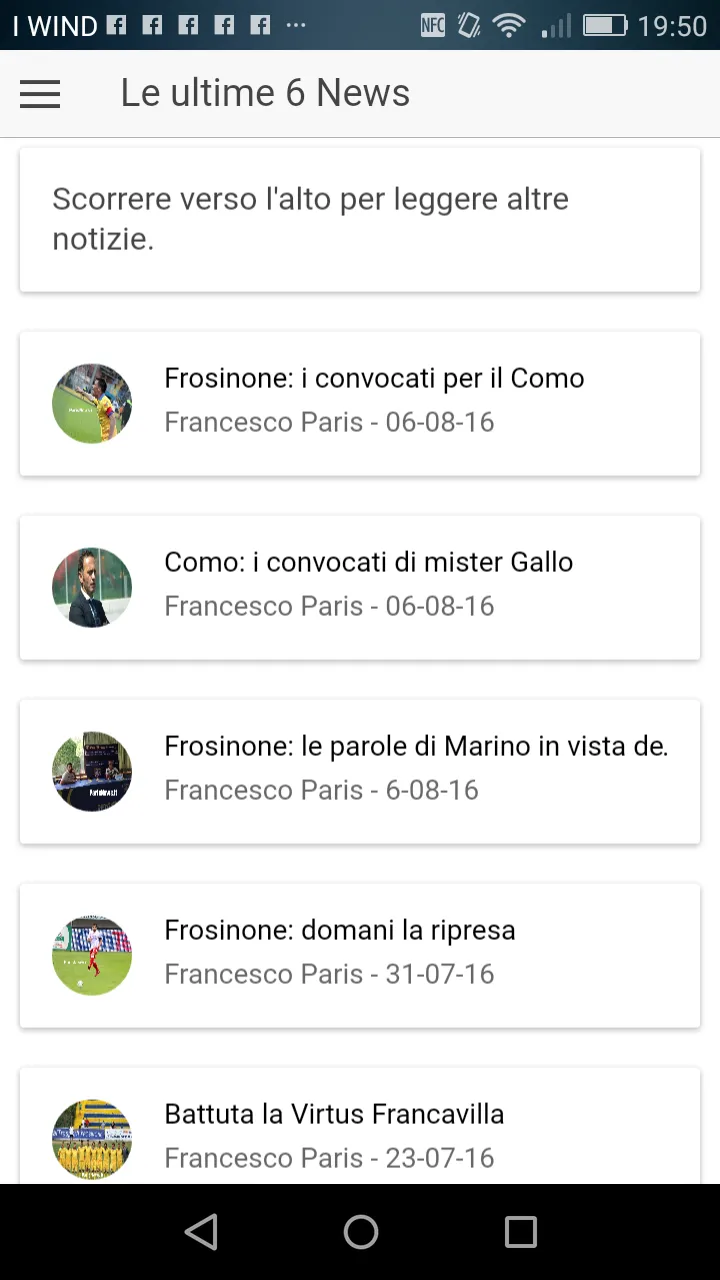 Frosinone | Indus Appstore | Screenshot