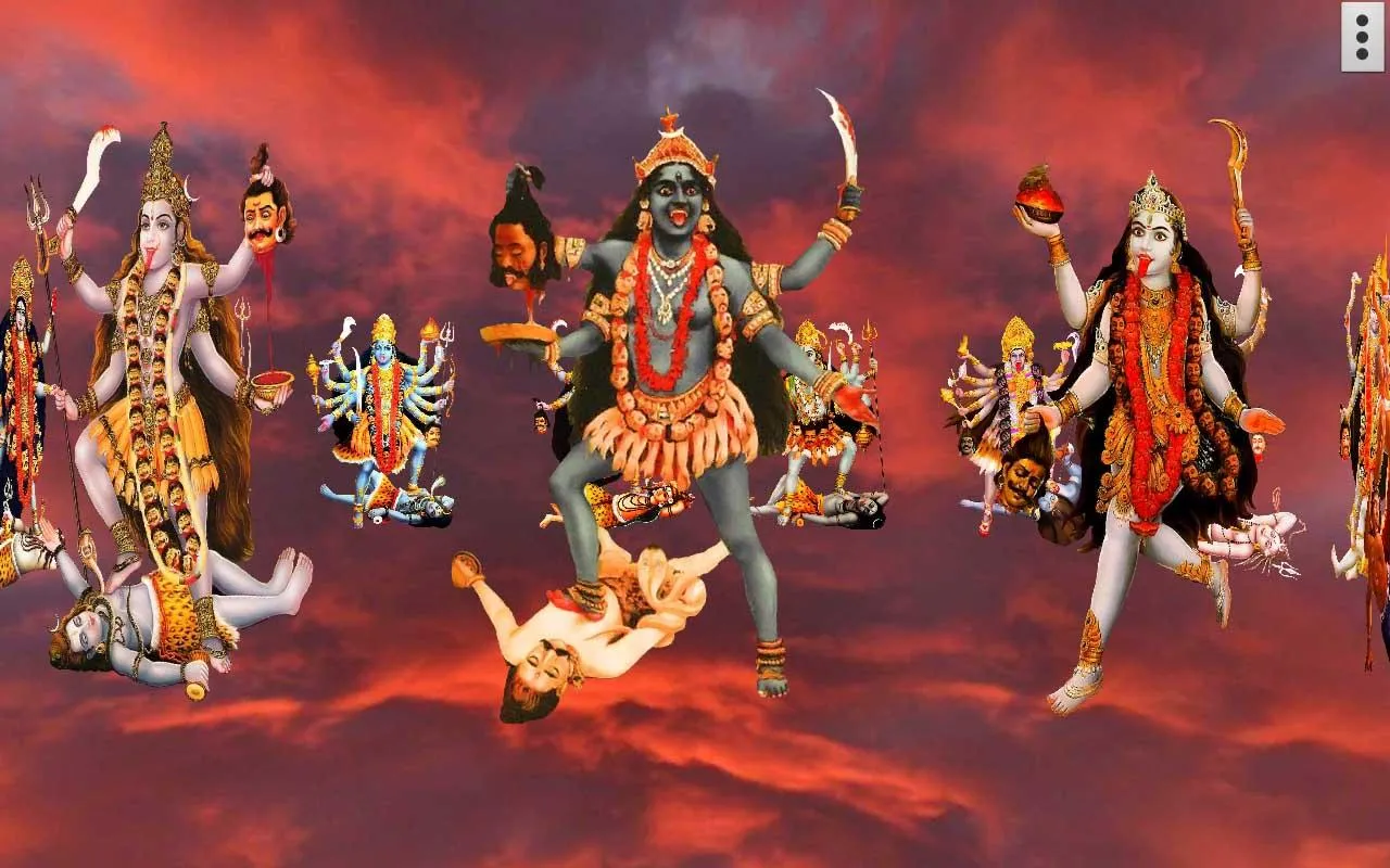 4D Maa Kali Live Wallpaper | Indus Appstore | Screenshot