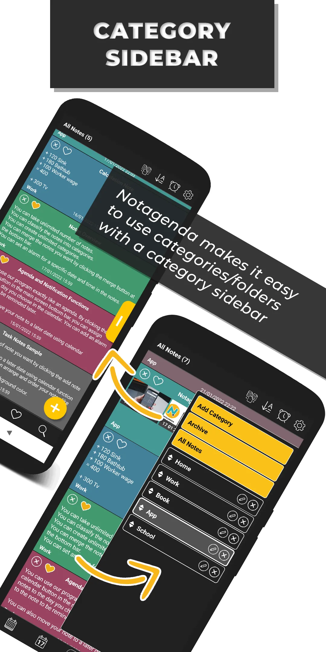 Notagenda - Notes & Calendar | Indus Appstore | Screenshot