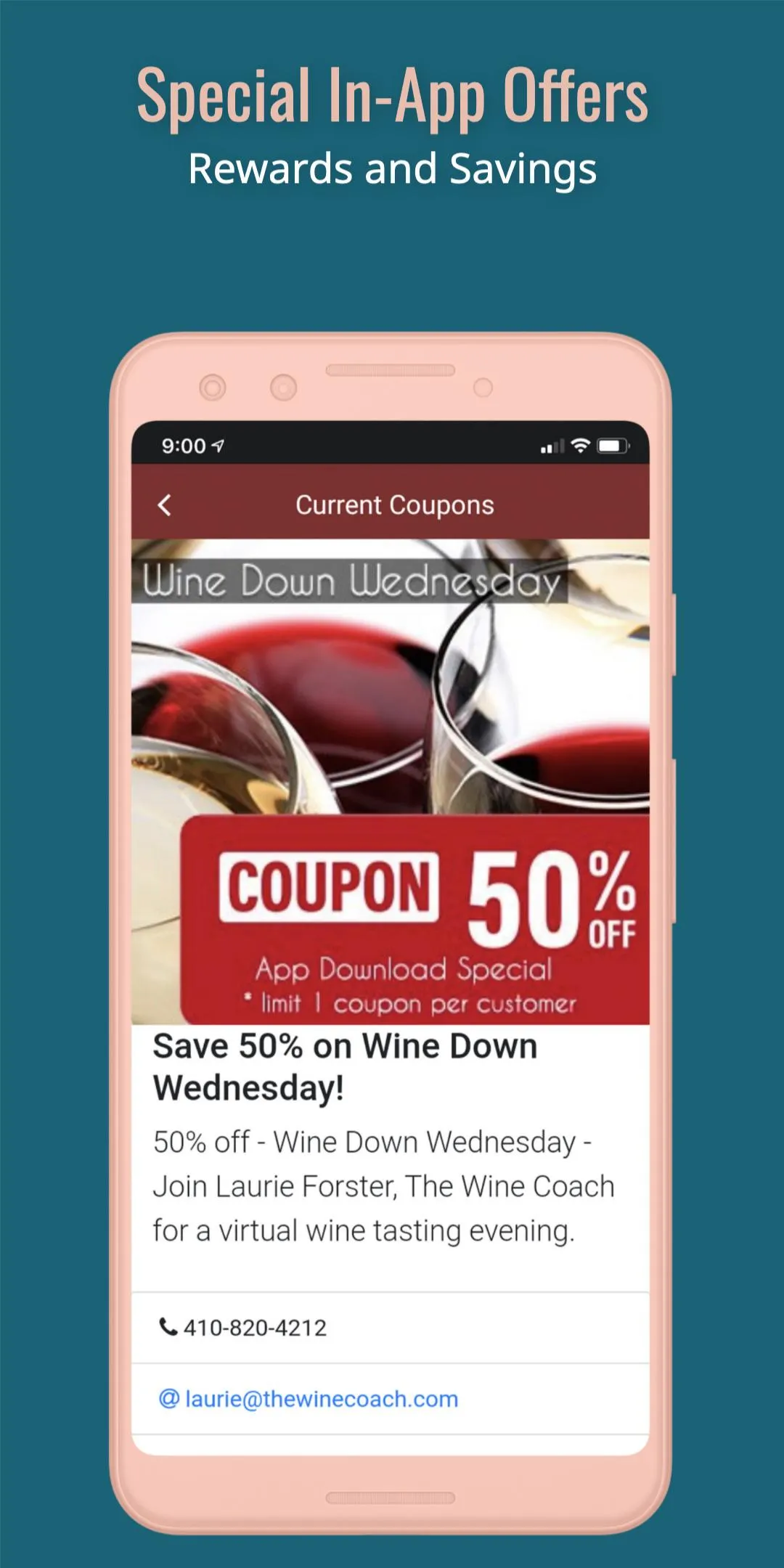 The Wine Coach | Indus Appstore | Screenshot