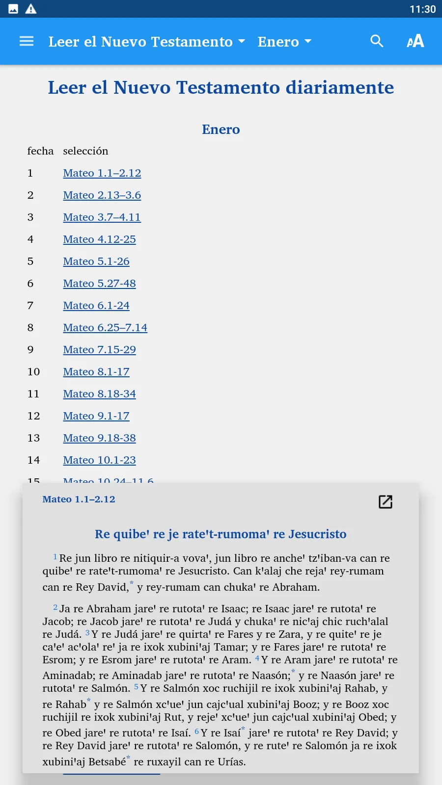 Yepocapa Kaqchikel Bible | Indus Appstore | Screenshot