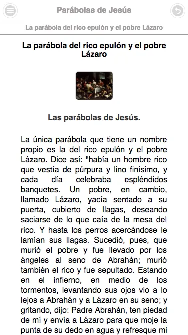 Parábolas de Jesús | Indus Appstore | Screenshot