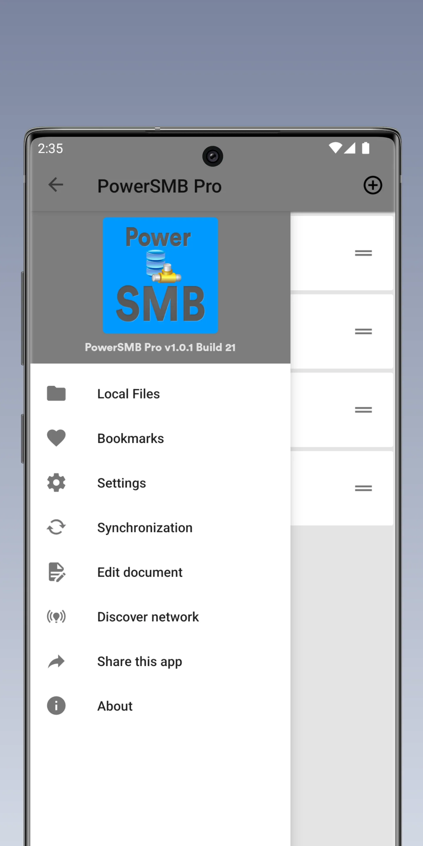 PowerSMB(SMB/NAS Client) | Indus Appstore | Screenshot