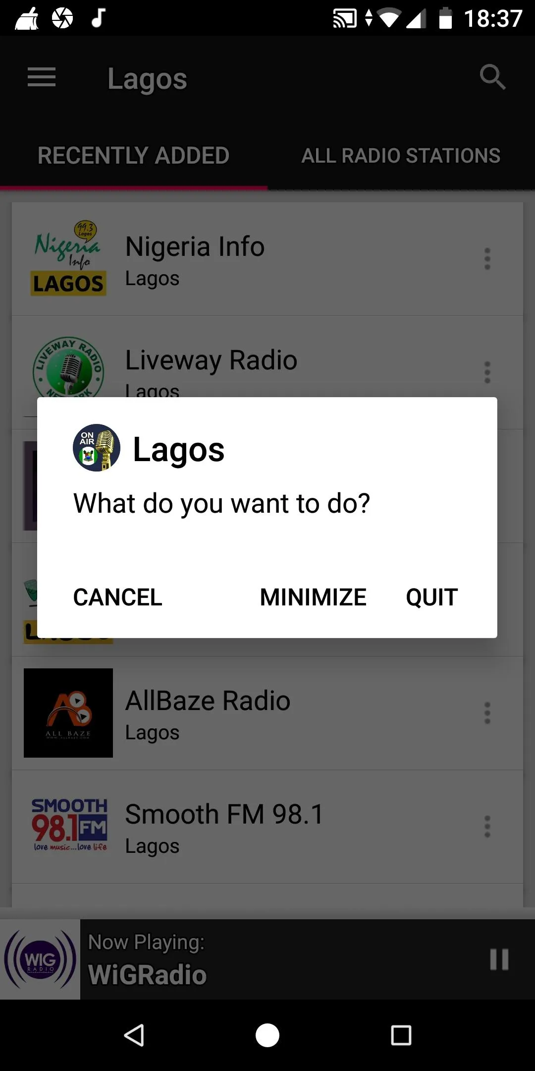 Lagos Radio Stations - Nigeria | Indus Appstore | Screenshot