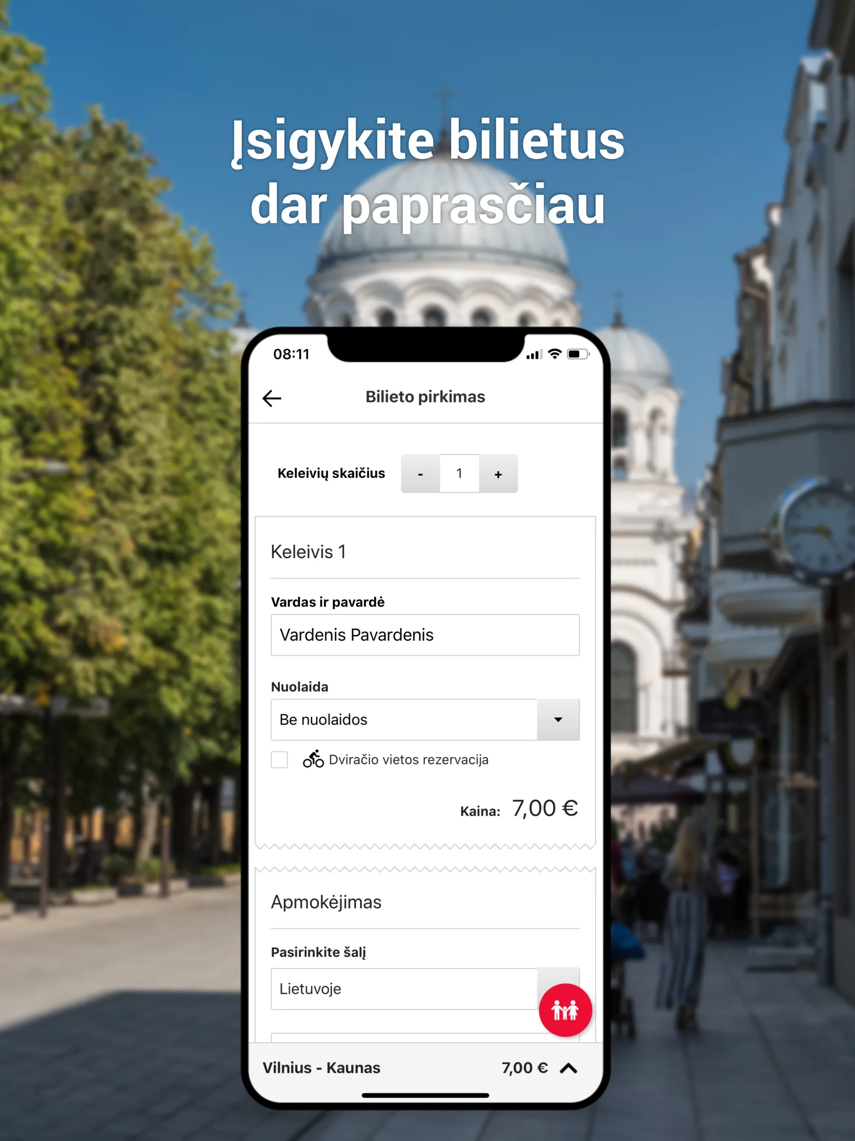 Autobusų bilietai | Indus Appstore | Screenshot