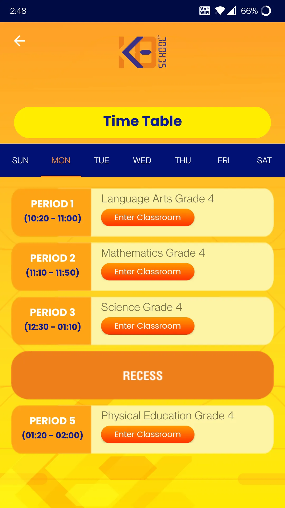 K8 Online School | Indus Appstore | Screenshot