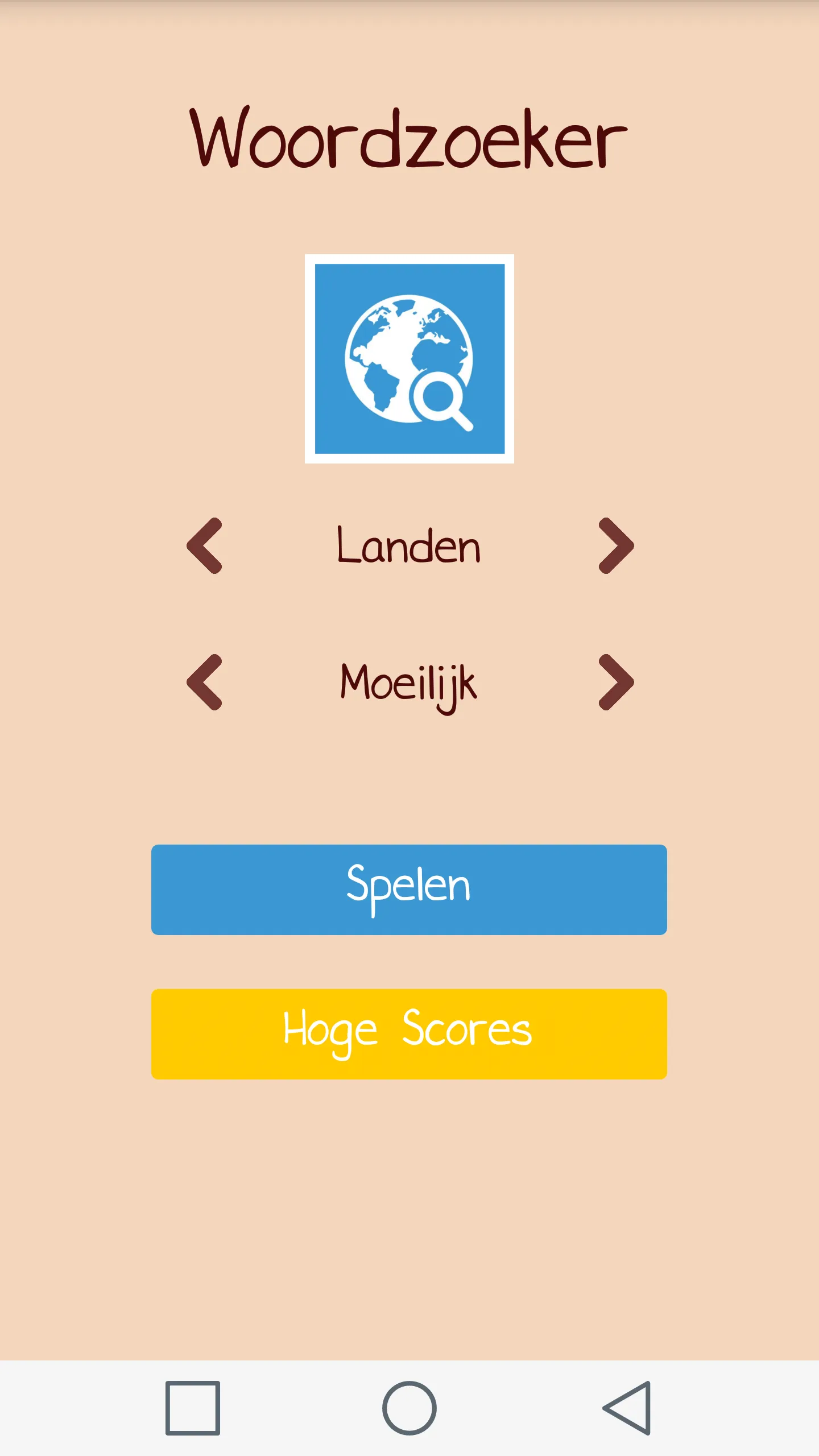 Woordzoeker | Indus Appstore | Screenshot