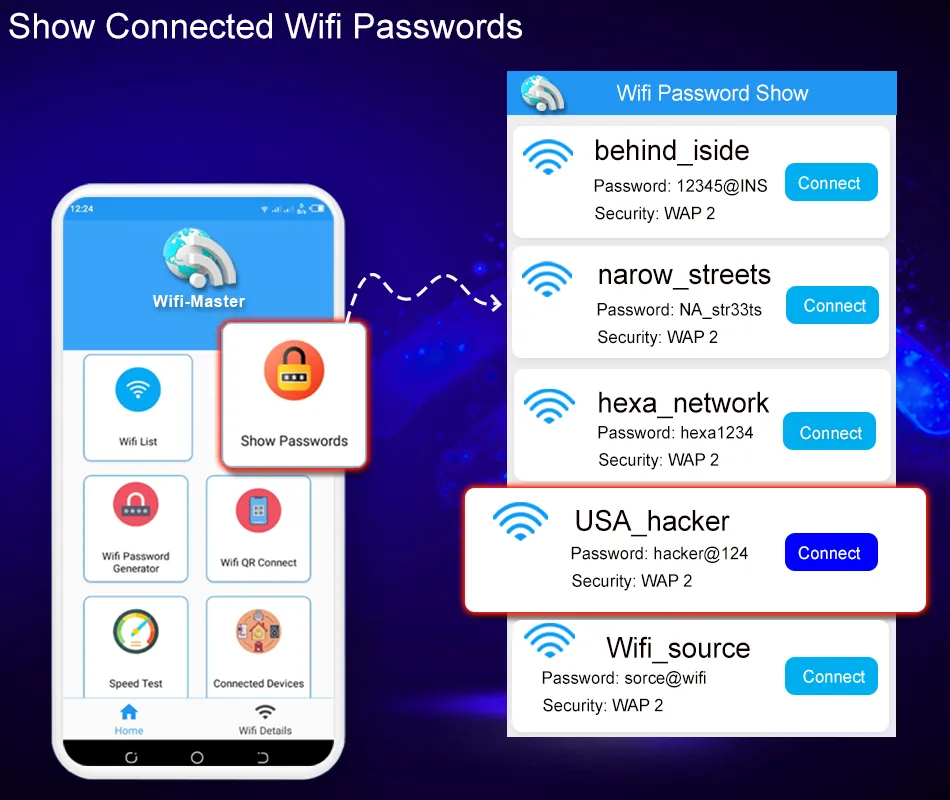 WiFi Password Show-WiFi Master | Indus Appstore | Screenshot