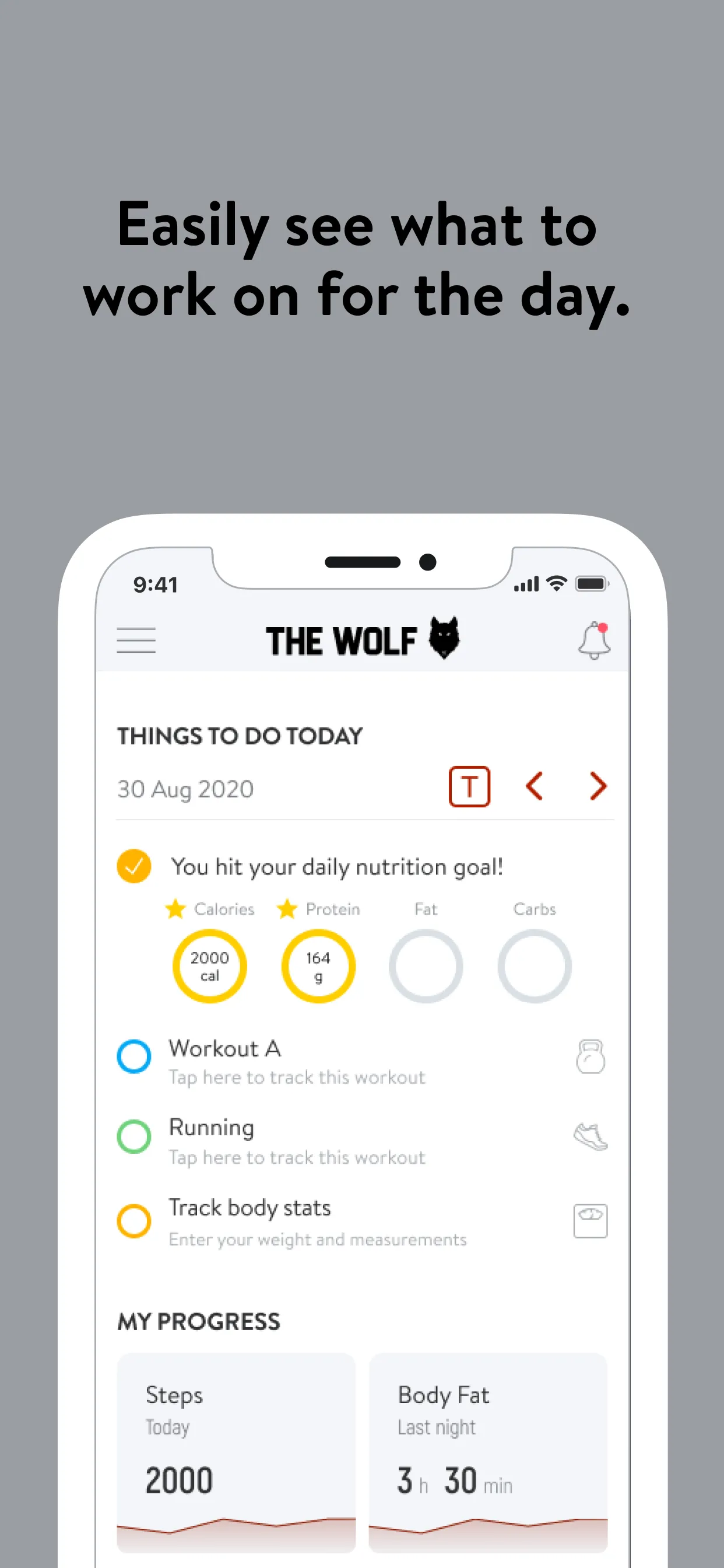 The Wolf Training | Indus Appstore | Screenshot