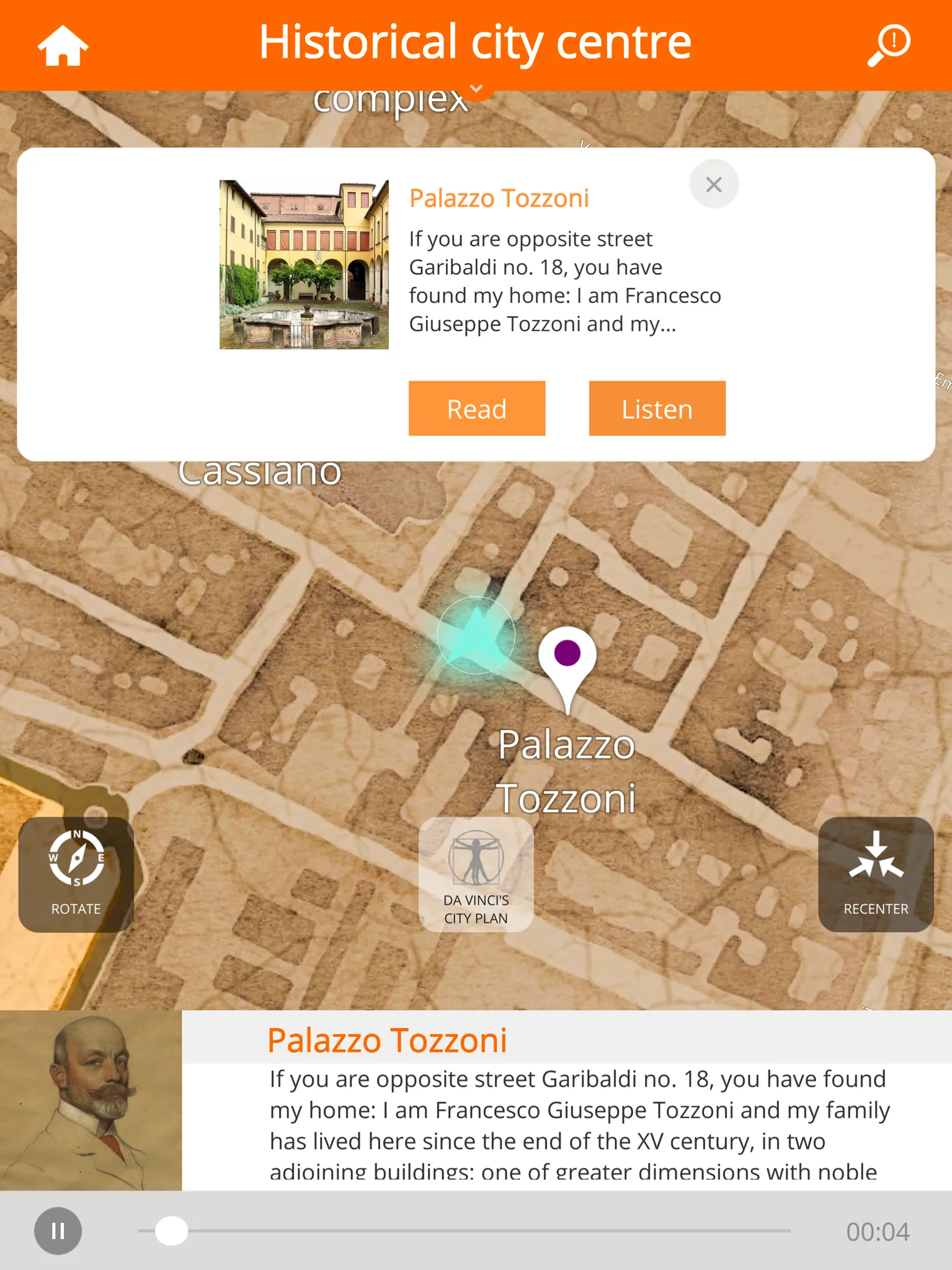 VisitARe Imola | Indus Appstore | Screenshot