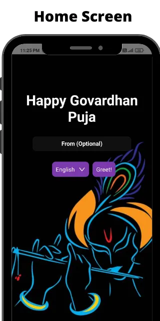 Happy Govardhan Puja Wishes | Indus Appstore | Screenshot