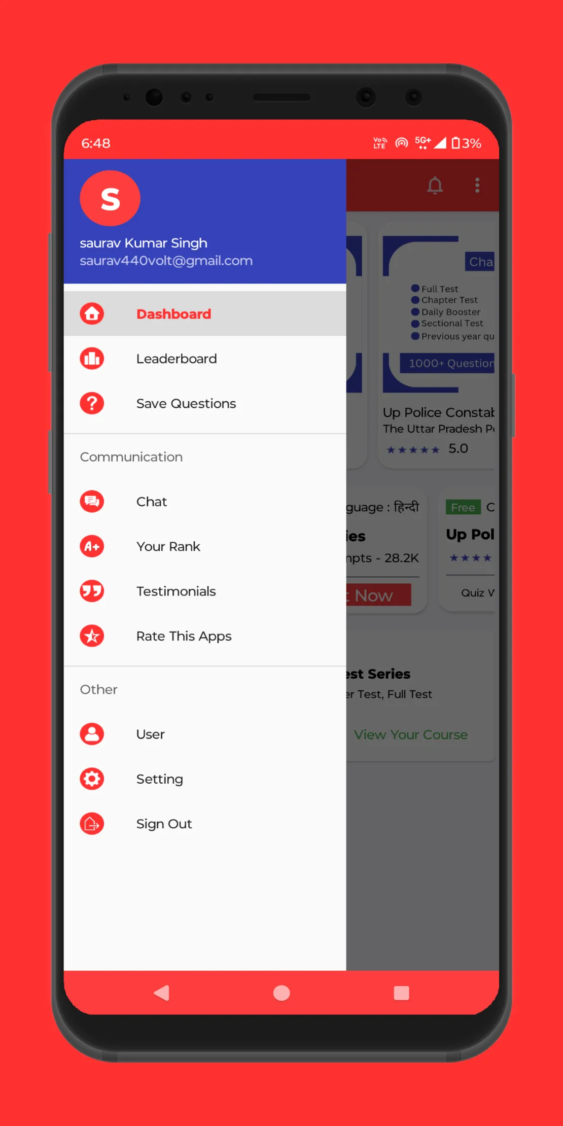 Up Police Constable Exam Prep | Indus Appstore | Screenshot