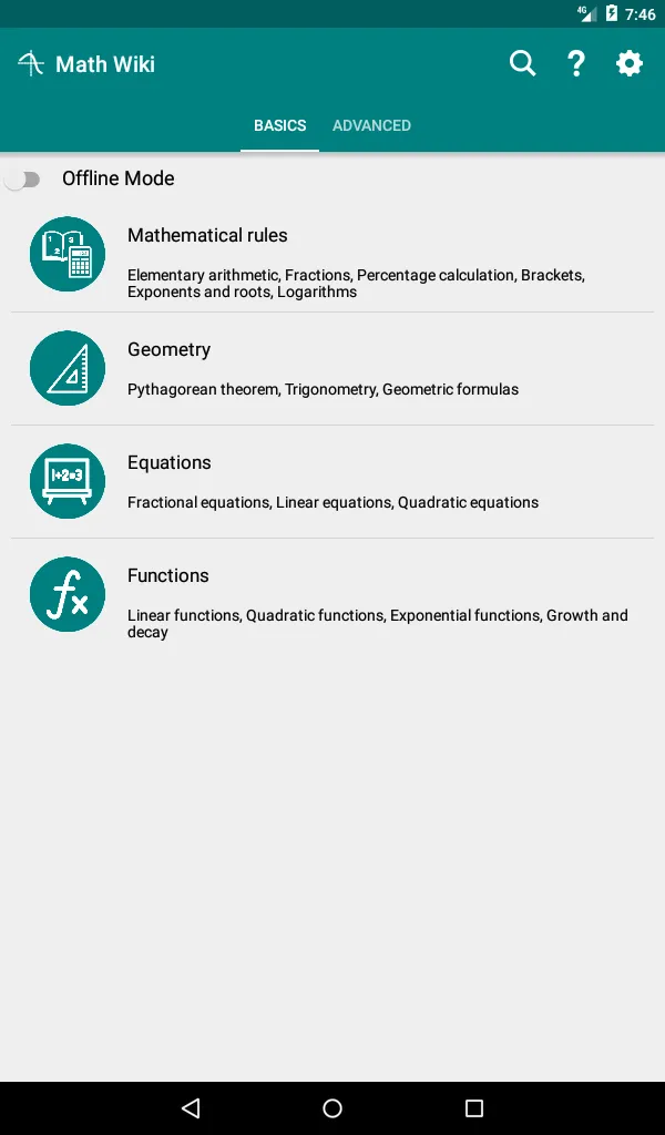 Math Wiki - Learn Math | Indus Appstore | Screenshot