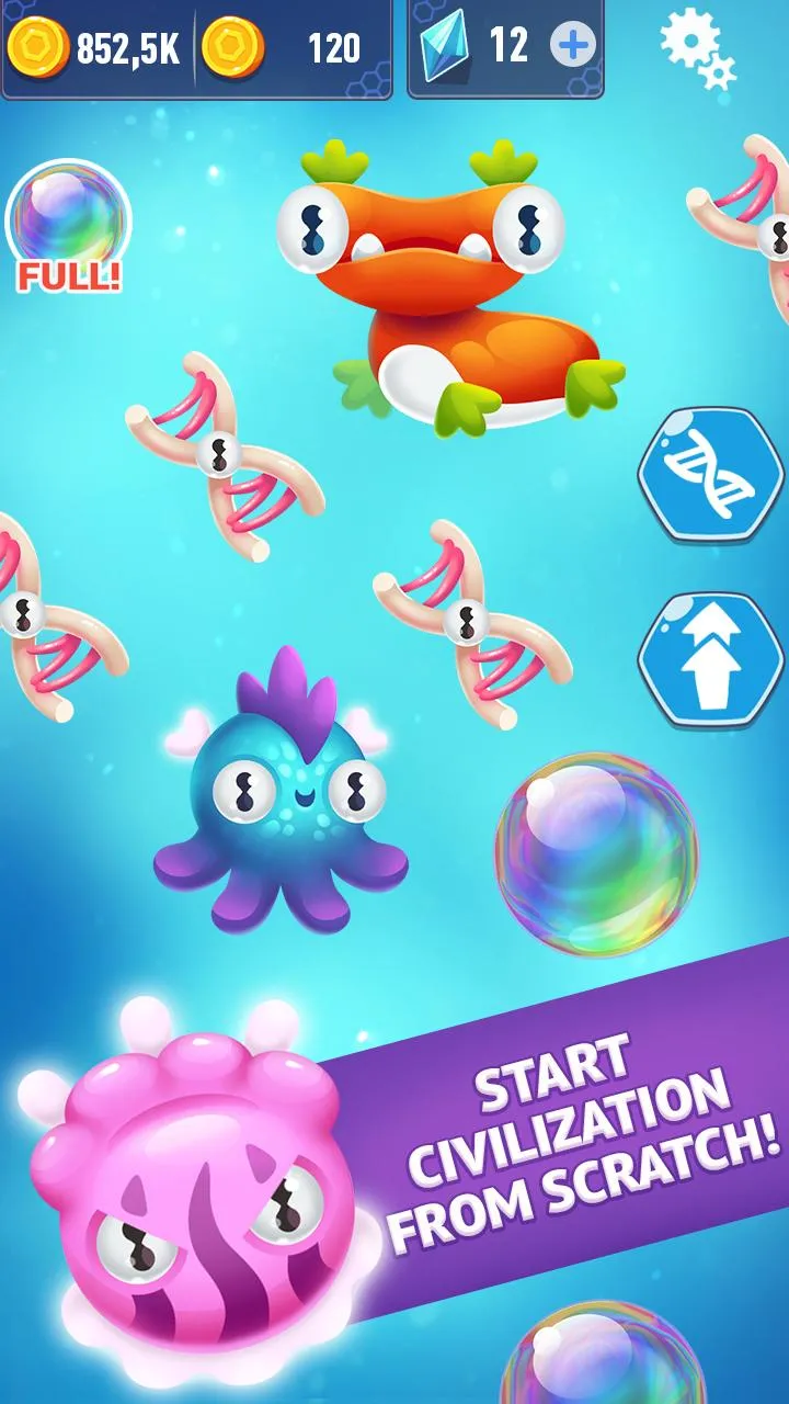 Alien Evolution Clicker: Speci | Indus Appstore | Screenshot