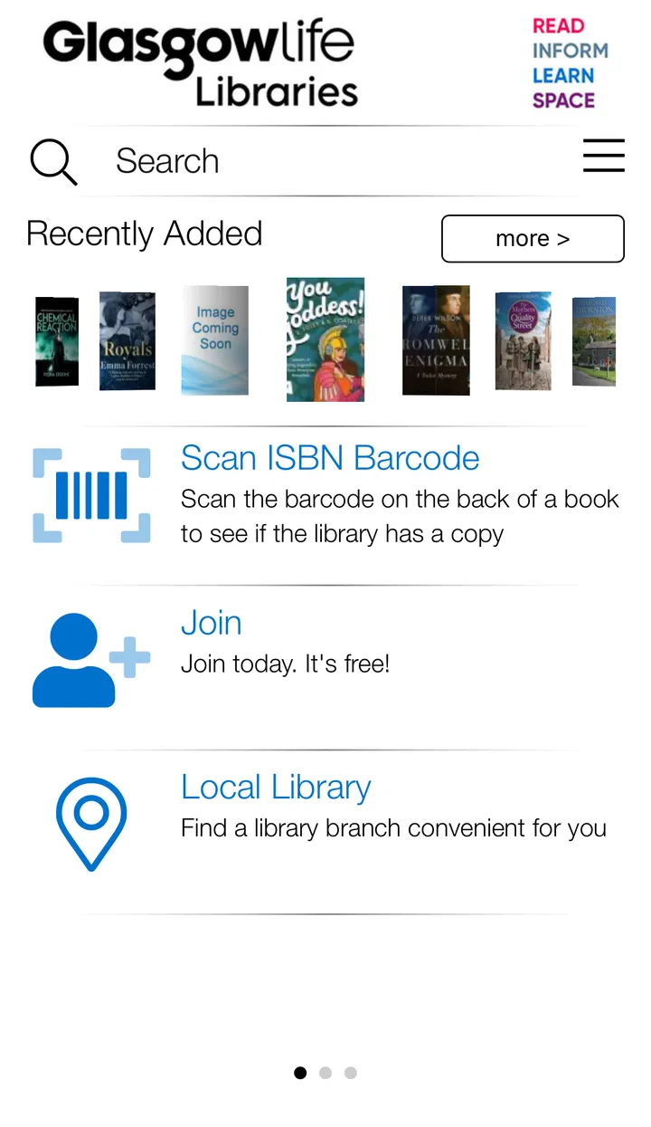 Glasgow Libraries | Indus Appstore | Screenshot