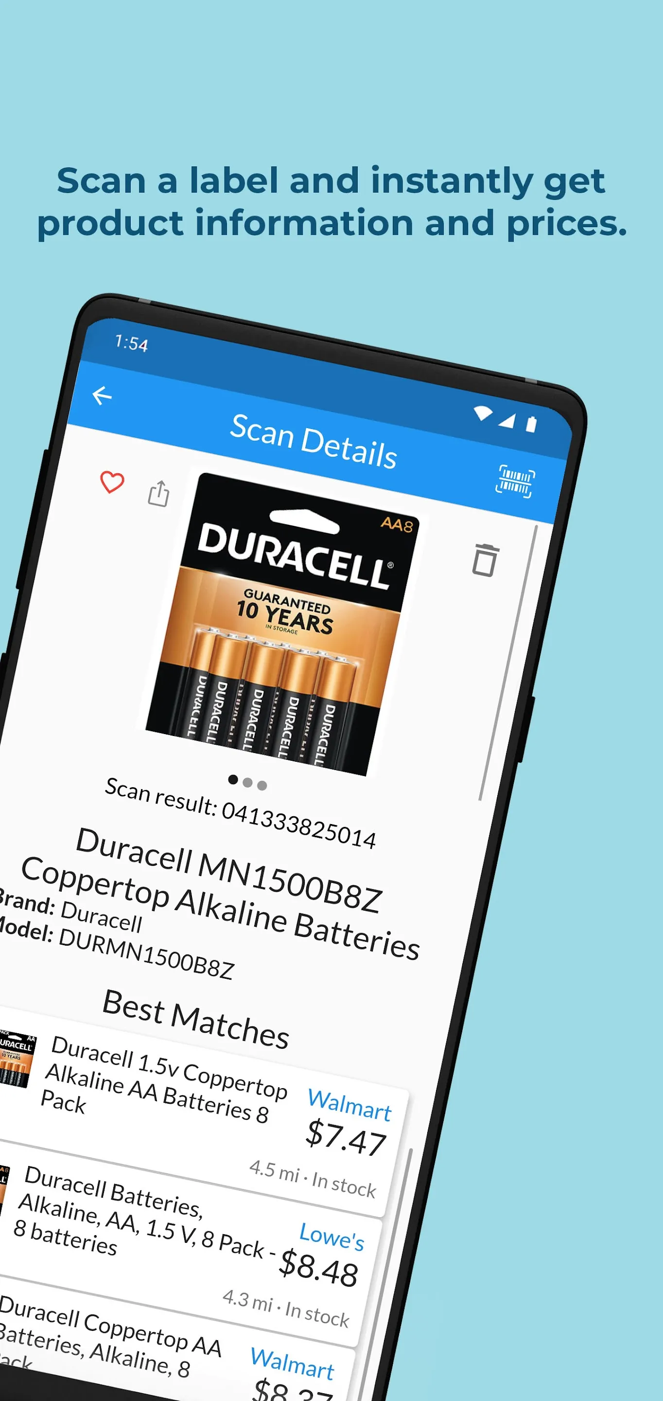 Barcode Scanner - Price Finder | Indus Appstore | Screenshot